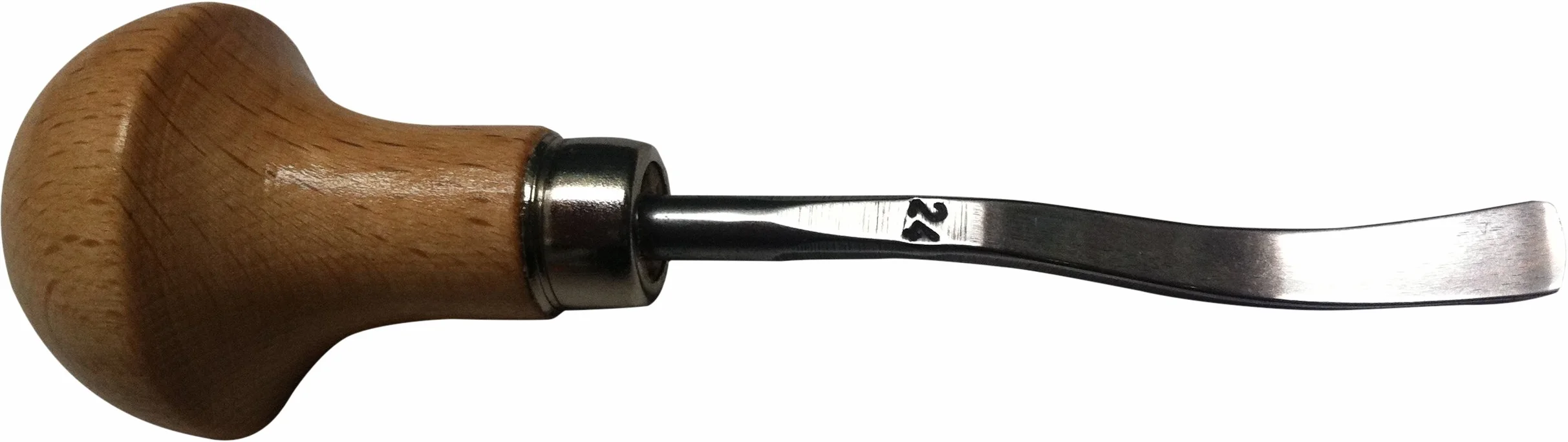 Stubai 582407 Micro Sgorbia per Scultori, Forma 24, 7 mm