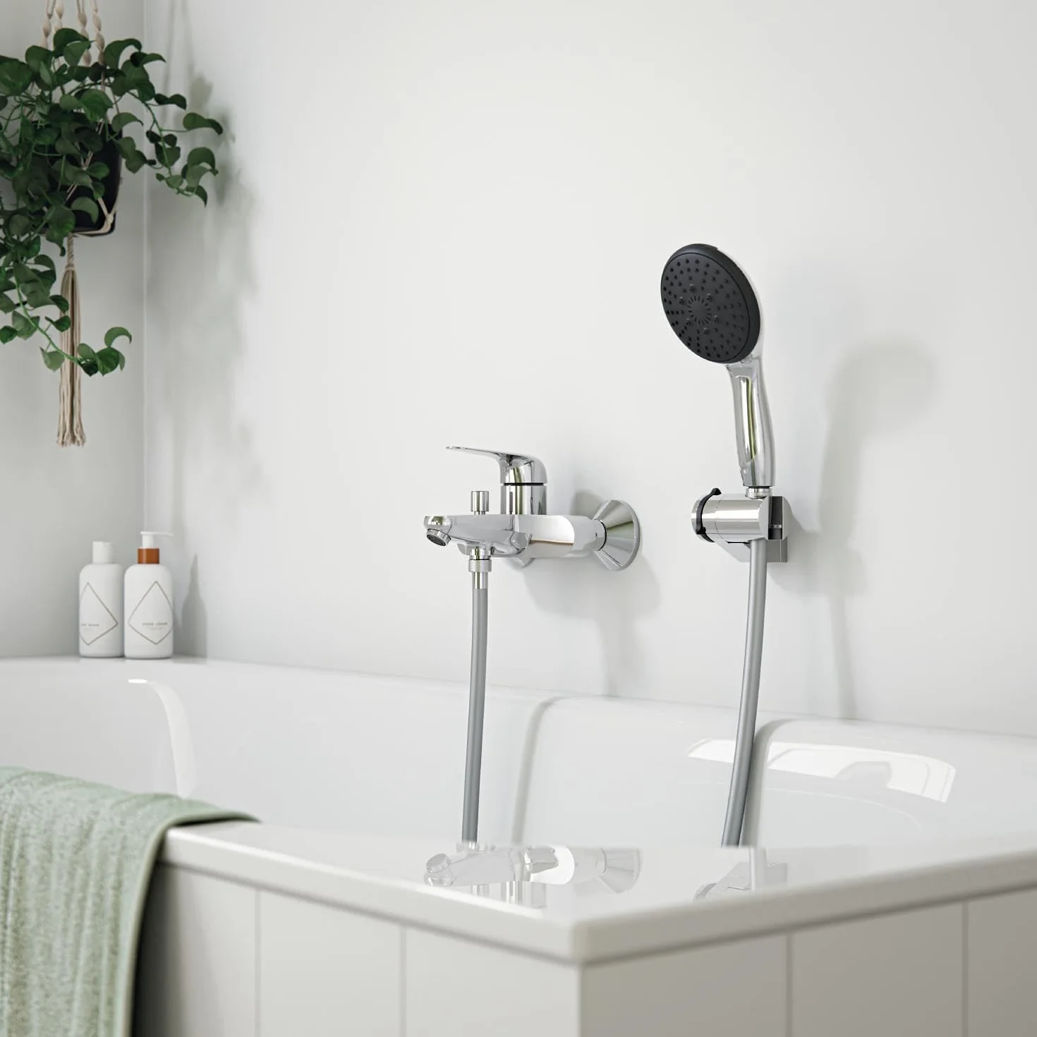 GROHE Swift Miscelatore monocomando vasca-doccia cromo