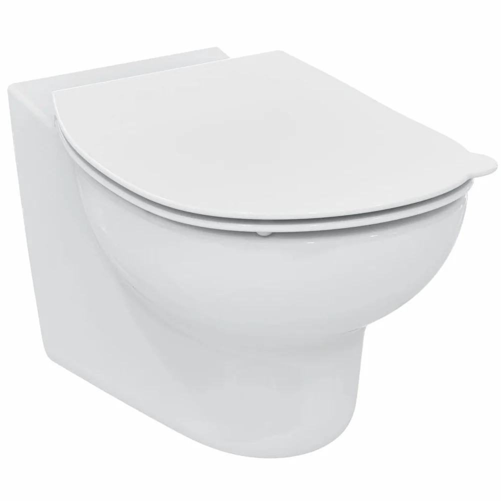 Ideal Standard Contour 21 Schools sedile WC bambini 7-11 aa – Bianco Alpin | Sedile per WC con maniglia laterale per una maggiore facilità d'uso, S453601