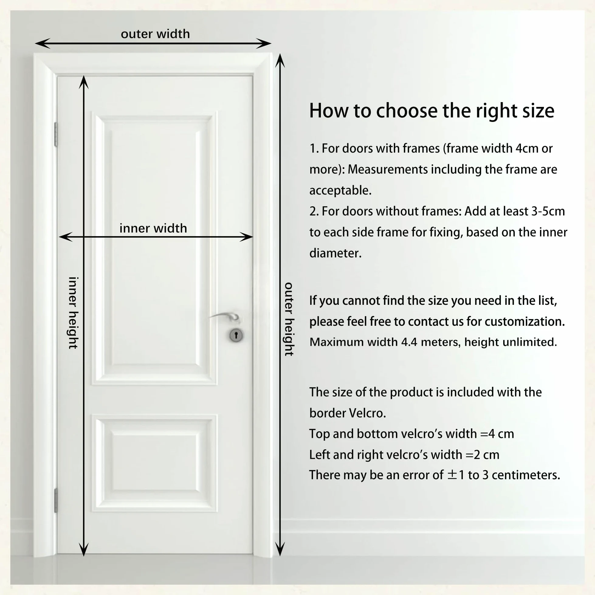Termico Tenda Magnetica 100 x 290 cm Contro Freddo Antivento Eva Tenda Termica Trasparente Chiusura Automatica per Porte Finestra D'Ingresso Cucina Soggiorno, Nero