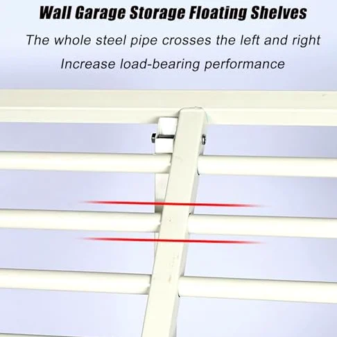 Mensole da parete – Scaffale resistente per garage, capannone, ufficio, cantina e officina, soluzione salvaspazio per strumenti e forniture