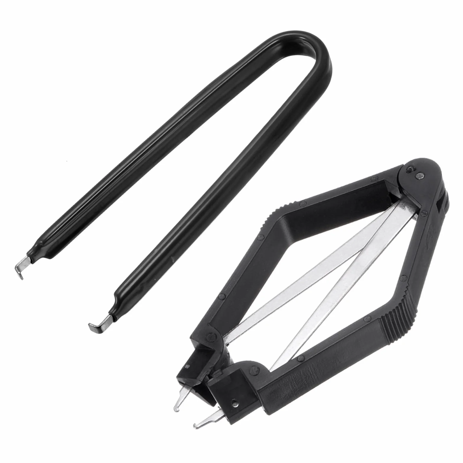 Estrattore di Chip IC 100mm Acciaio Inossidabile Nero per Scheda Madre 2pz