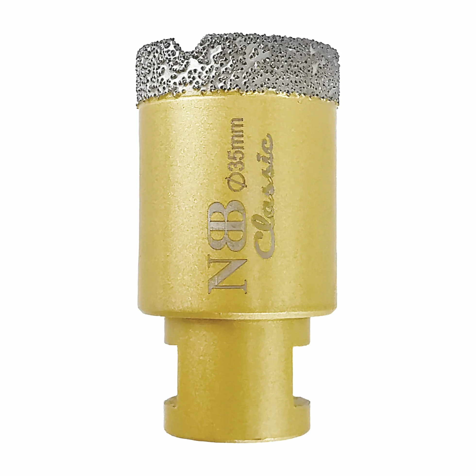 NBB Punta a tazza diamantata M14 Classico d'Oro 35mm per smerigliatrice angolare