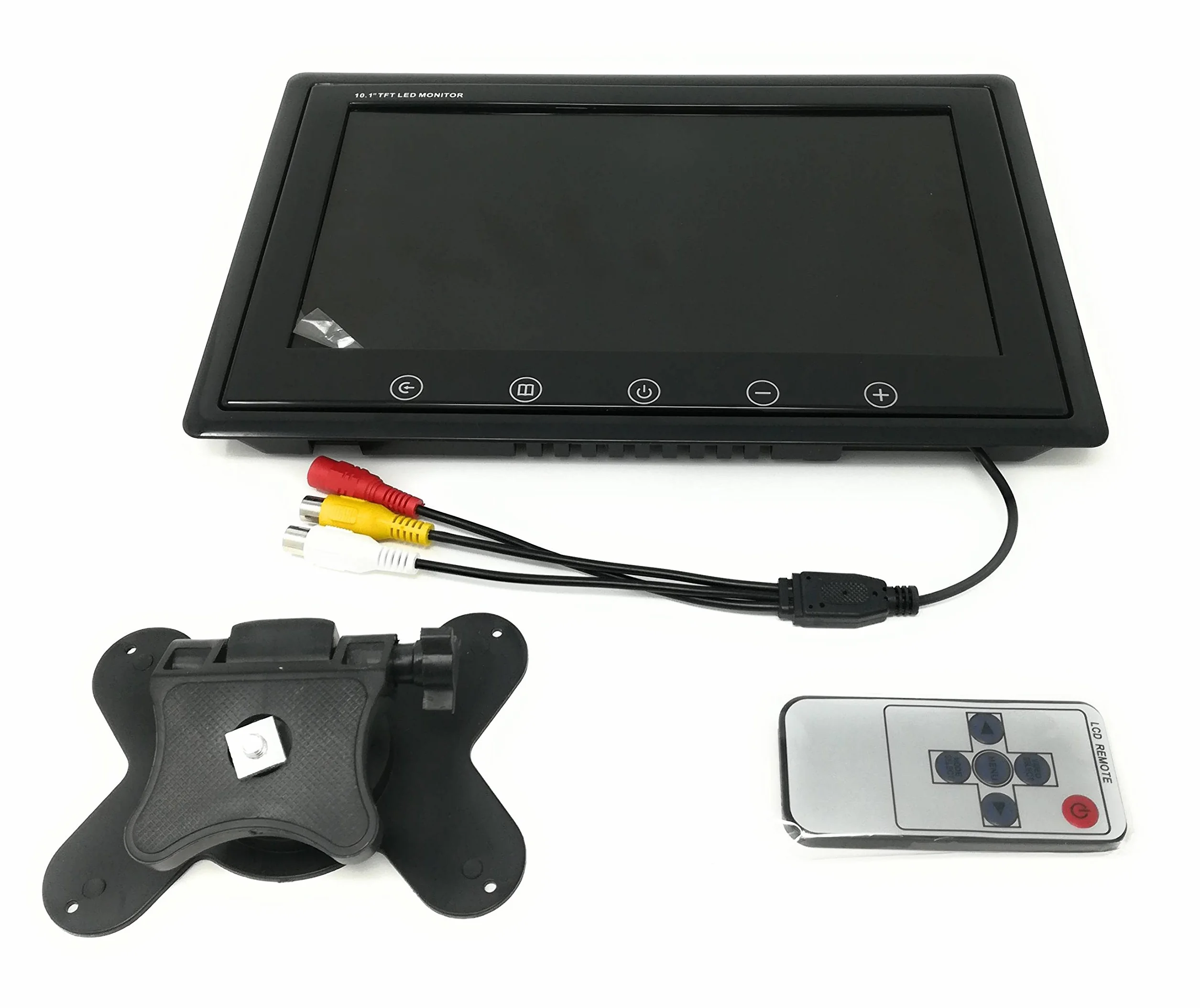 TEMPO DI SALDI Monitor LCD 10.1 Pollici Auto Pulsanti Touch 2 Ingressi AV Per Videosorveglianza