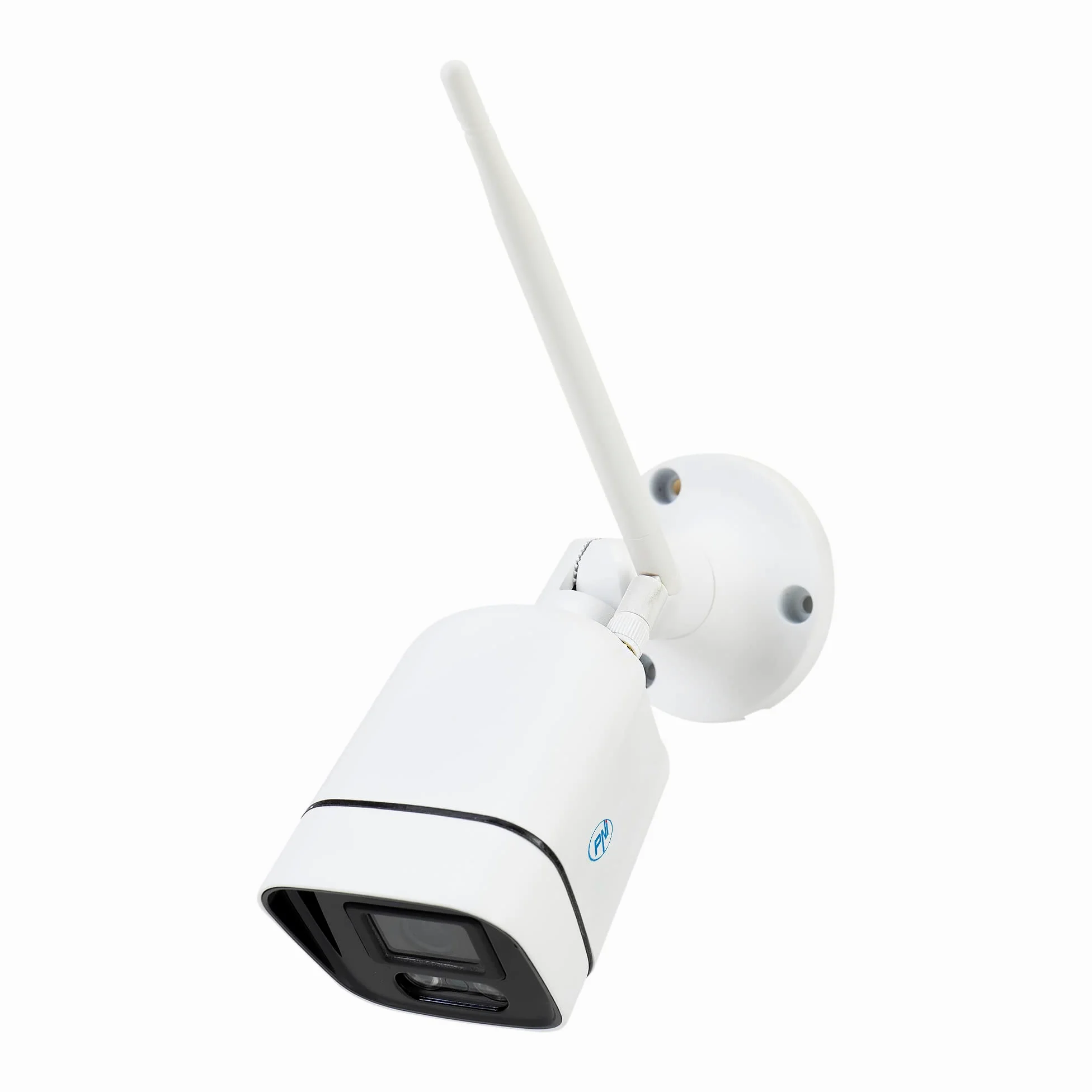PNI House WiFi660 Kit di videosorveglianza NVR 8 canali e 4 telecamere wireless da esterno 3MP, P2P, IP66