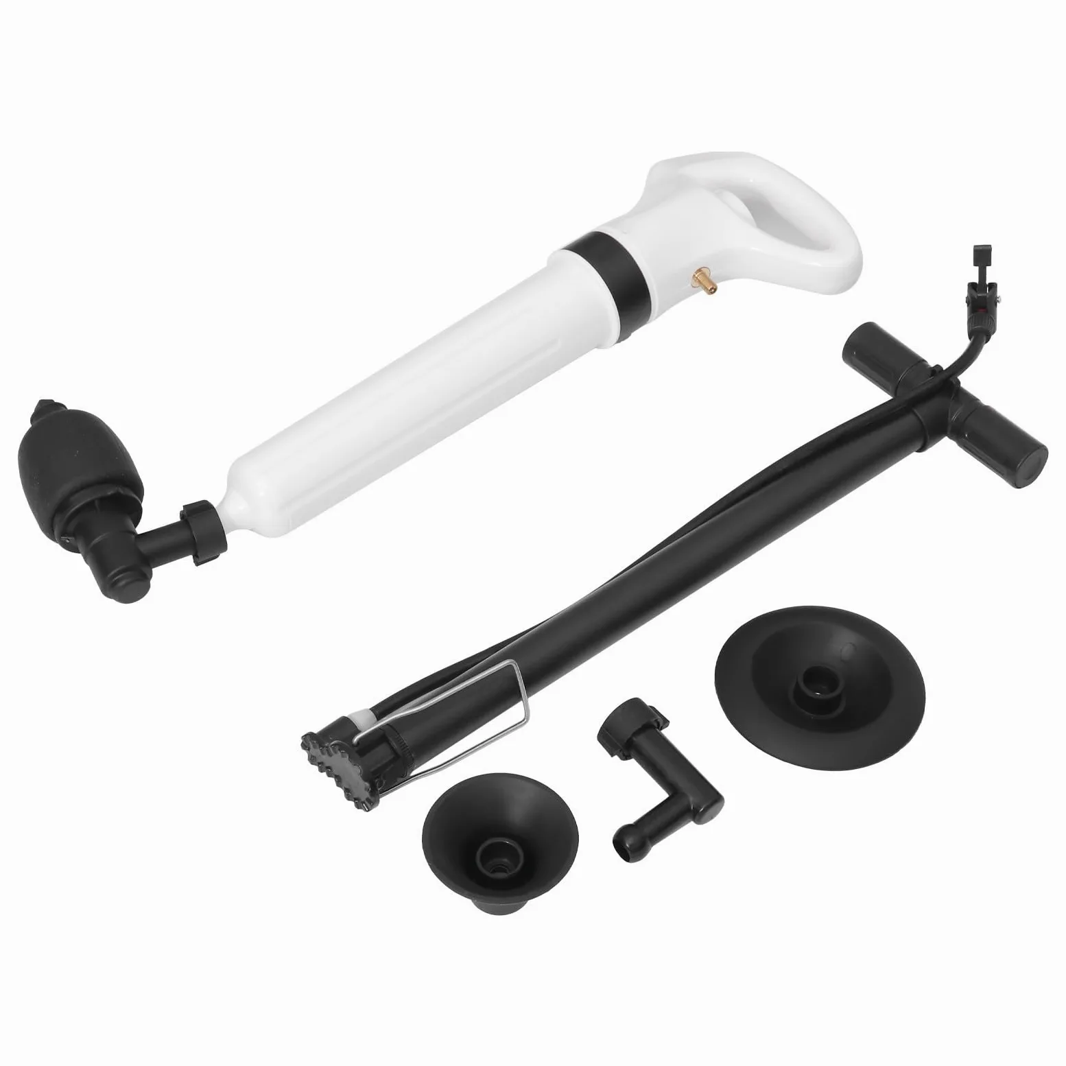 Artibetter Stura WC Potente in ABS Bianco per Pulizia Scarico Lavandino e Sifone WC, Rimuove Blocchi e Residui, per Lavelli Utilità e Casa, Set 1 Pezzo