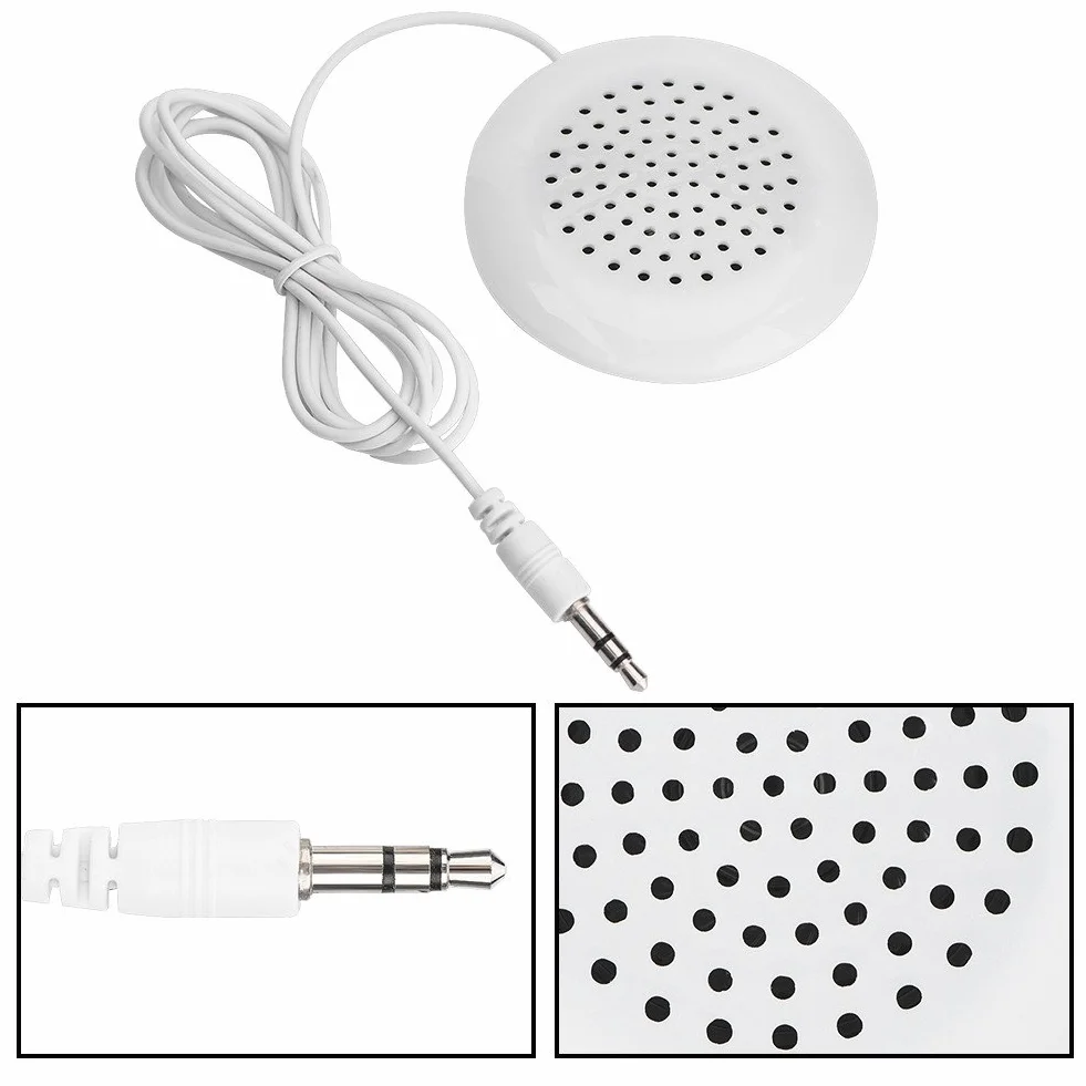 Mini Altoparlante Stereo Cuscino Fai-Da-Te Da 3,5 mm - Portatile True HD Con Suono Morbido Unico e Ingresso Audio