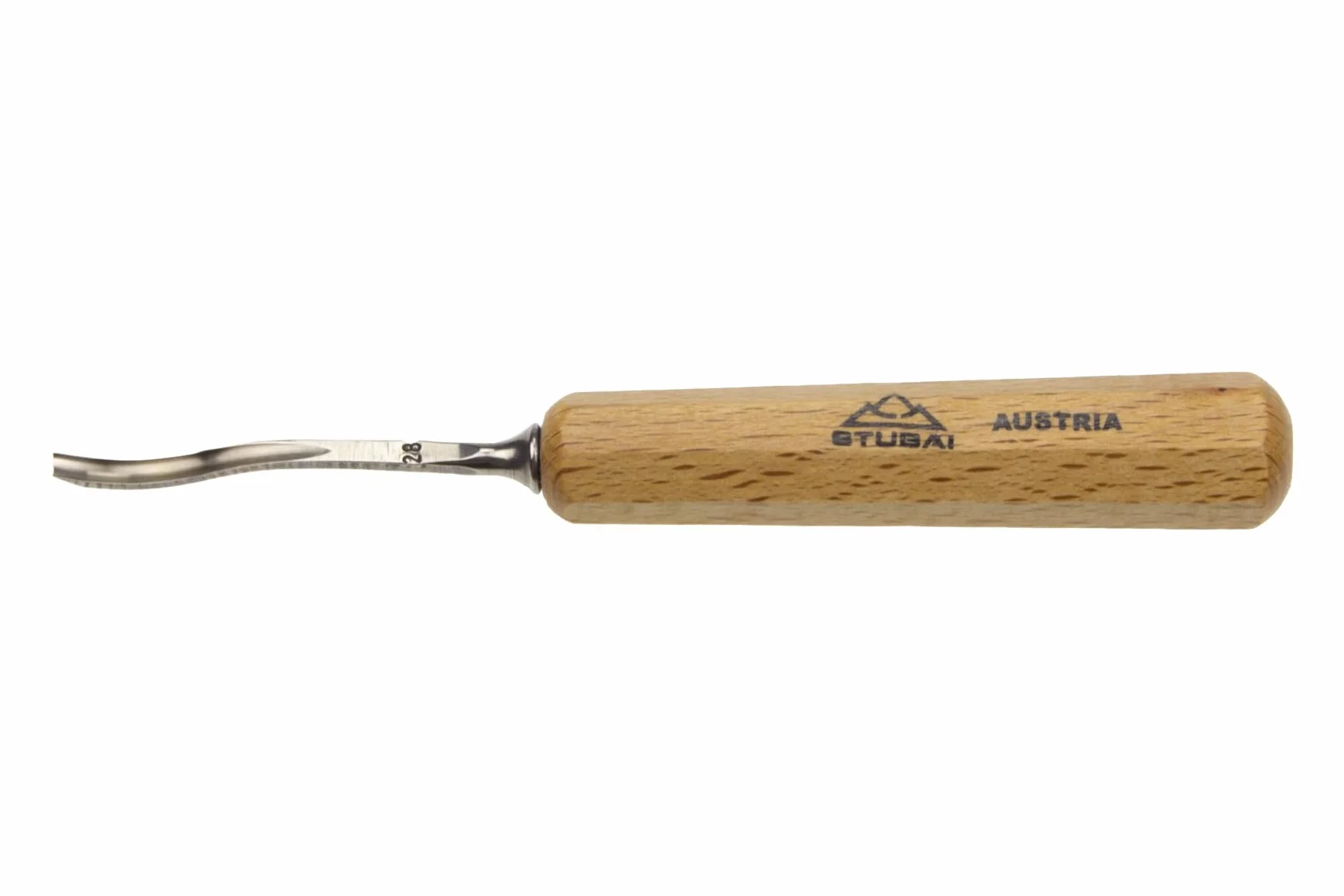 Stubai 585606 Confezione Mini Sgorbie Manico, 100 mm, 6 Pezzi