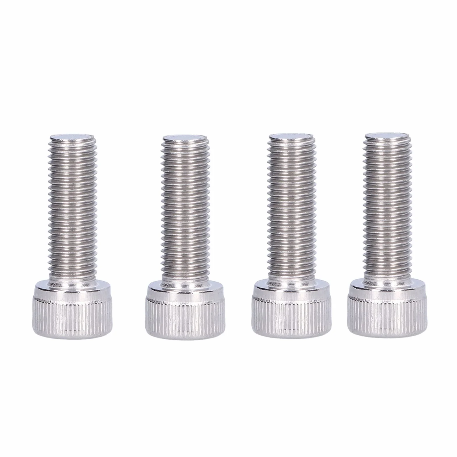 Bullone Esagonale M10x1.25 Acciaio Inossidabile A2 Vite a Passo Fine 4 Pezzi