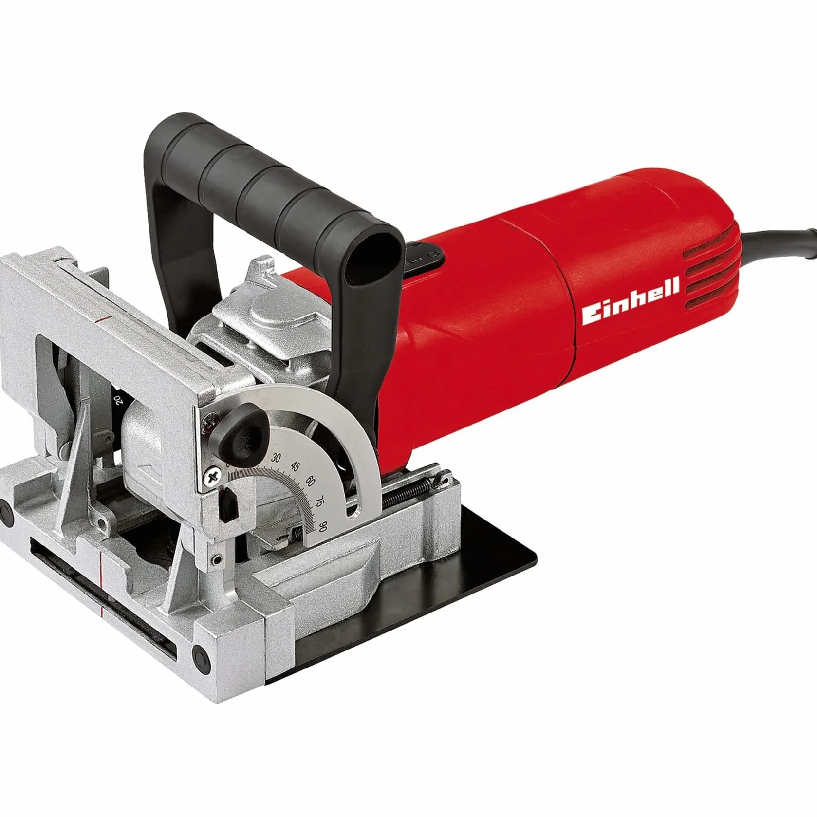 Einhell Fresatrice Orizzontale Biscottatrice TC-BJ 900 (230-240 V, 860 W, Rosso, Regolabile)