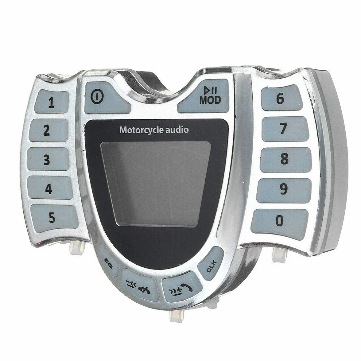 Altoparlanti stereo per moto, wireless, Bluetooth, lettore MP3, impermeabile, audio FM per moto, scooter, ATV, UTV