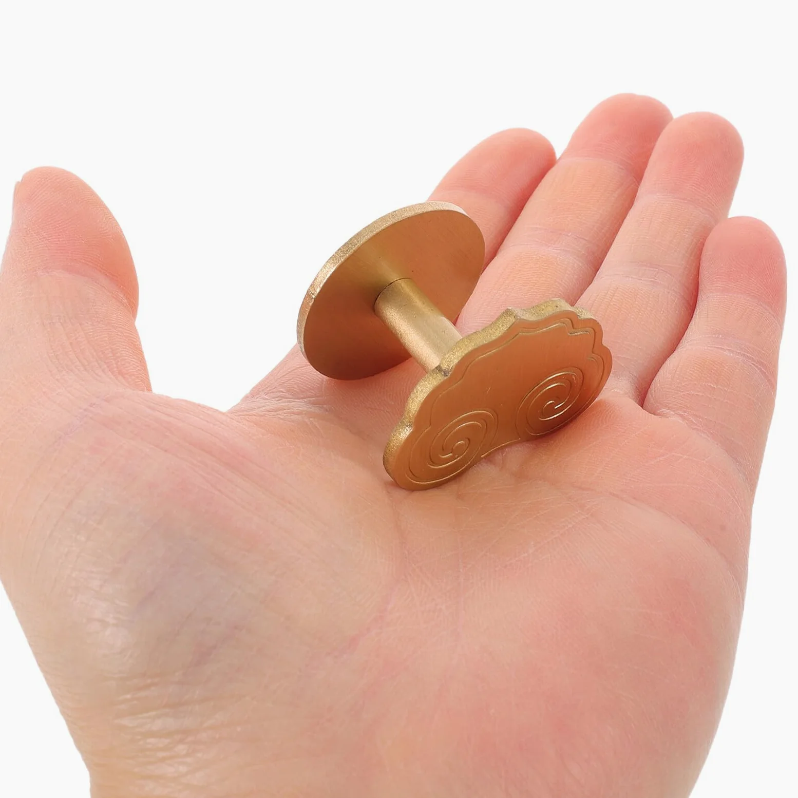 Gancio Appendiabiti in Ottone Dorato Resistente All'ingiallimento per Ingresso Bagno Cucina