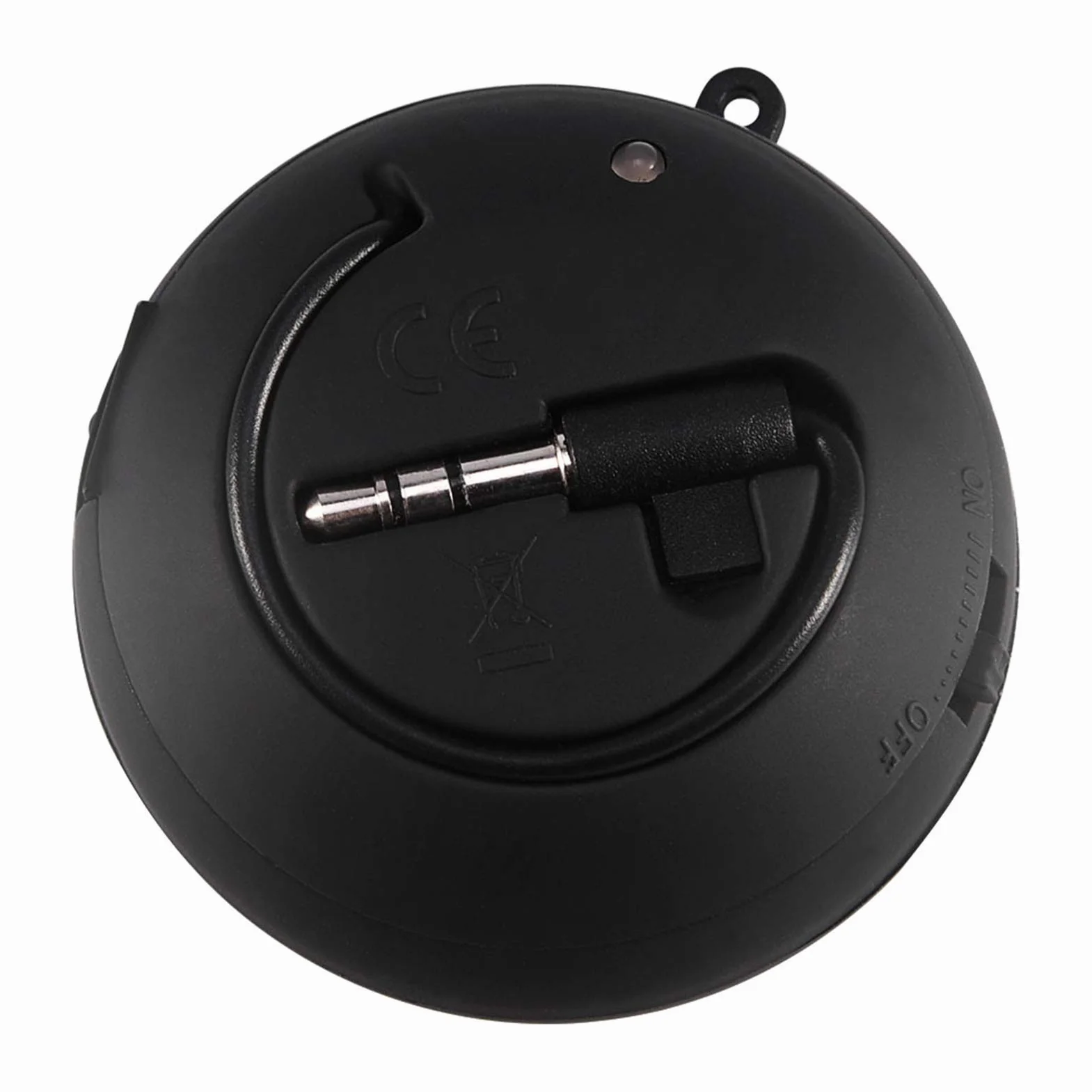 Ejoyous Mini Altoparlante Portatile con Batteria Ricaricabile, Jack 3.5mm, Compatibile con Smartphone/Tablet/PC, Nero