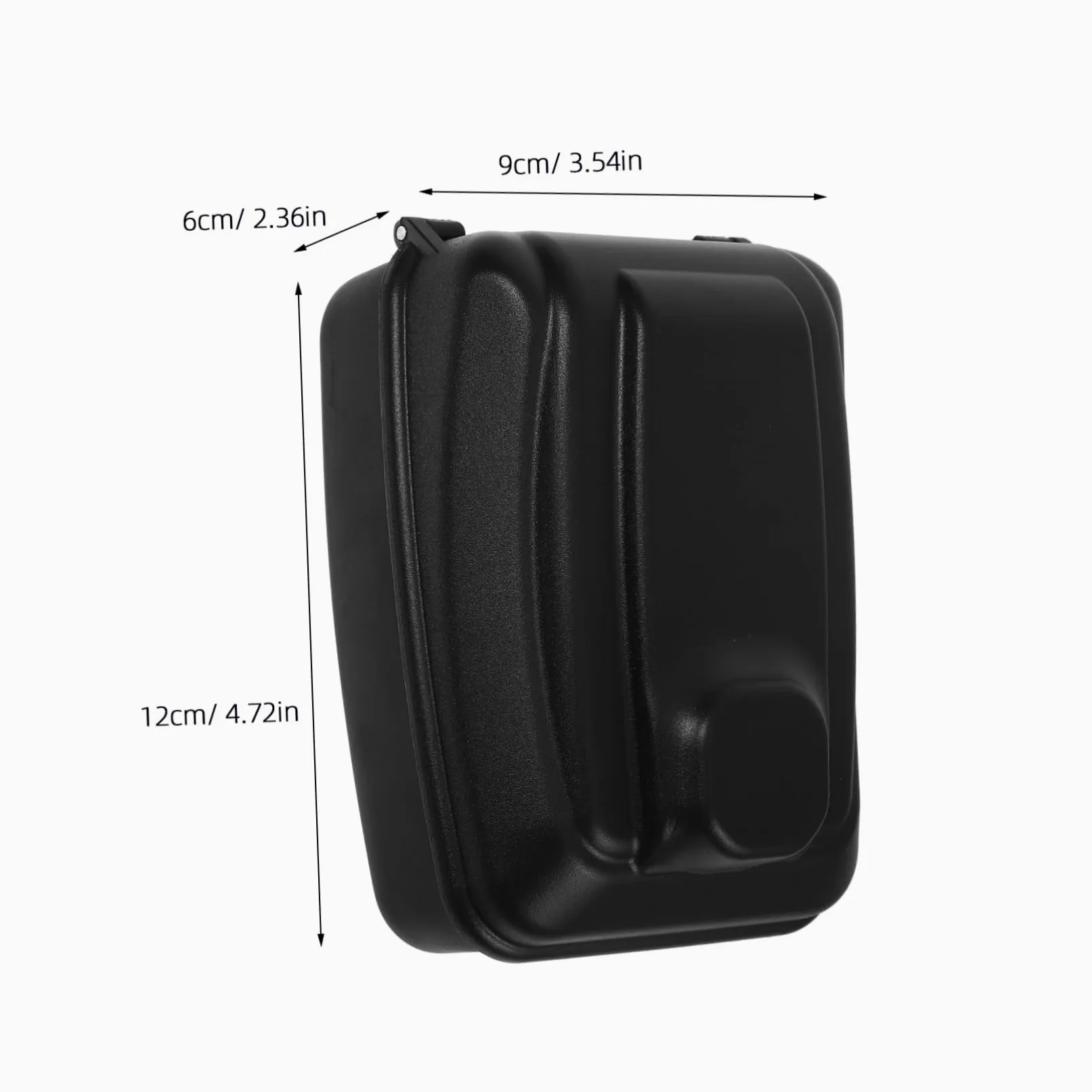 NUOBESTY Cassetta Chiavi da Parete con Codice, Box Sicurezza Nero | Lega di Zinco e Plastico, Design Elegante e Stile Slim, per Aule e Giardini