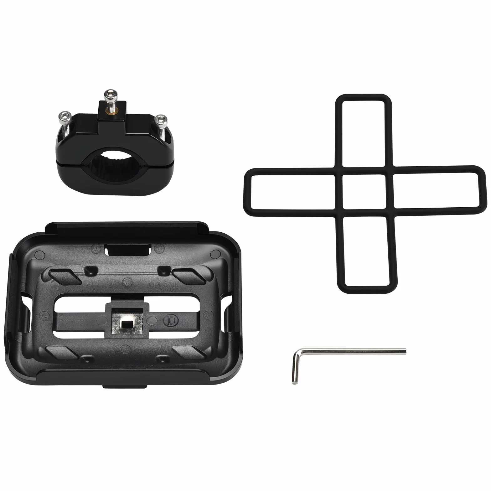 Supporto da bicicletta per JBL GO 5, Portatile Altoparlante Regolabile Staffa, per Bicicletta Manubrio/Adattatore Tubo