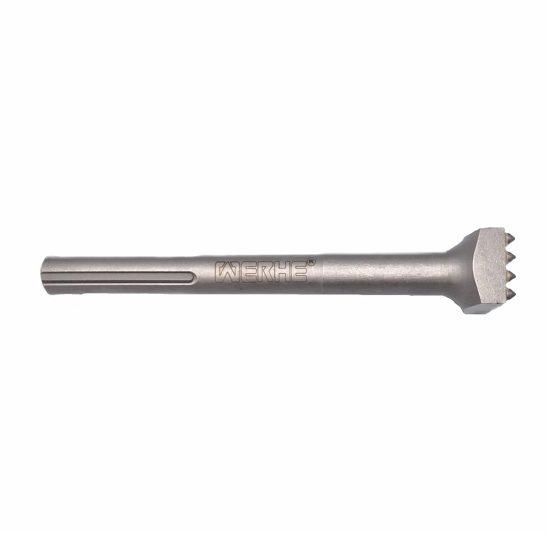 Scalpello a punte SDS MAX 16 denti 200 mm per calcestruzzo e pietra