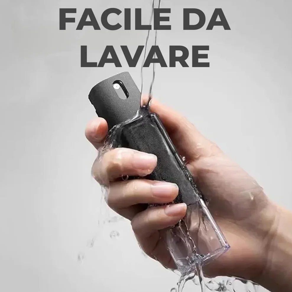 Luxury Finishes - Spray Pulitore Schermo, Auto, Smartphone, LCD, Touch screen, TV, Laptop, Monitor, pc, altri dispositivi elettronici, Igienizza e protegge dalla polvere - con ricarica 100 ml inclusa