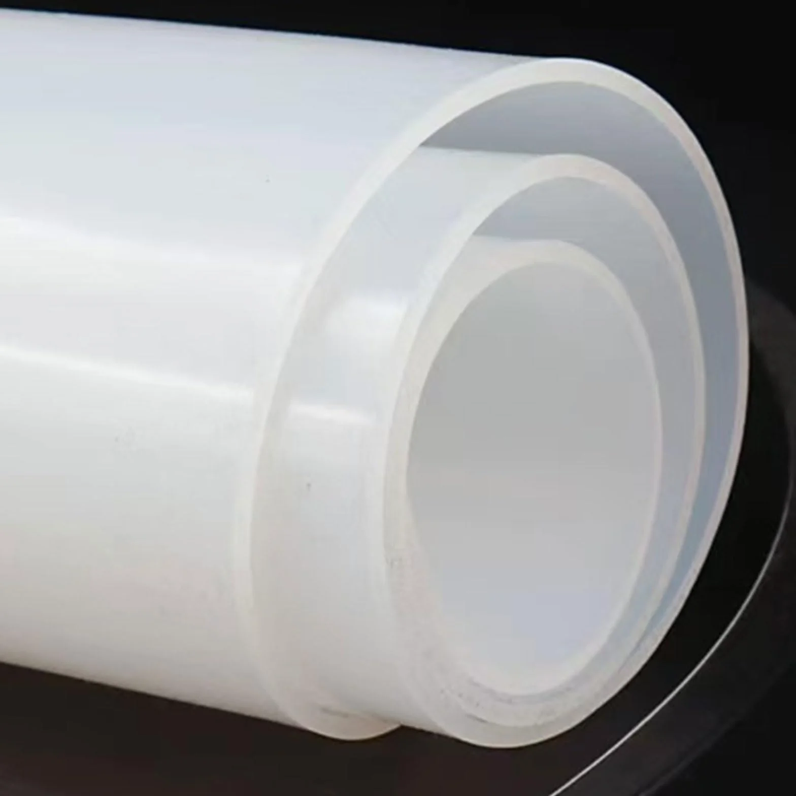 Foglio in Silicone 50mm*50mm*4mm, Lastra in Gomma Flessibile, Resistente alle Alte Temperature, Impermeabile, Antiscivolo, Grado Alimentare