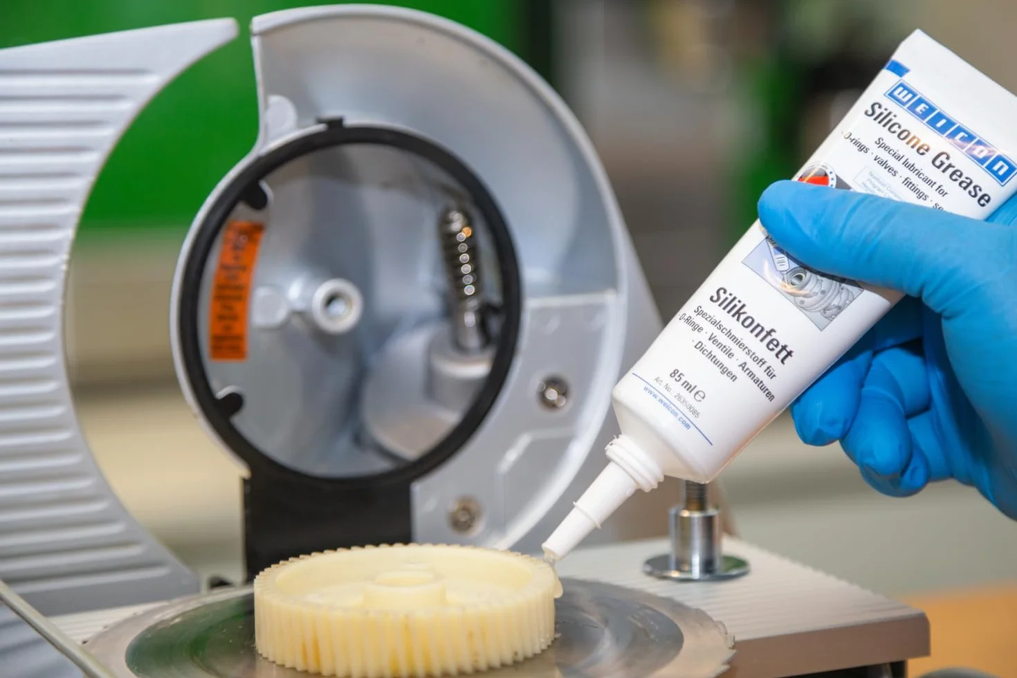 WEICON Grasso siliconico 85 g Lubrificante per valvole raccordi Guarnizione