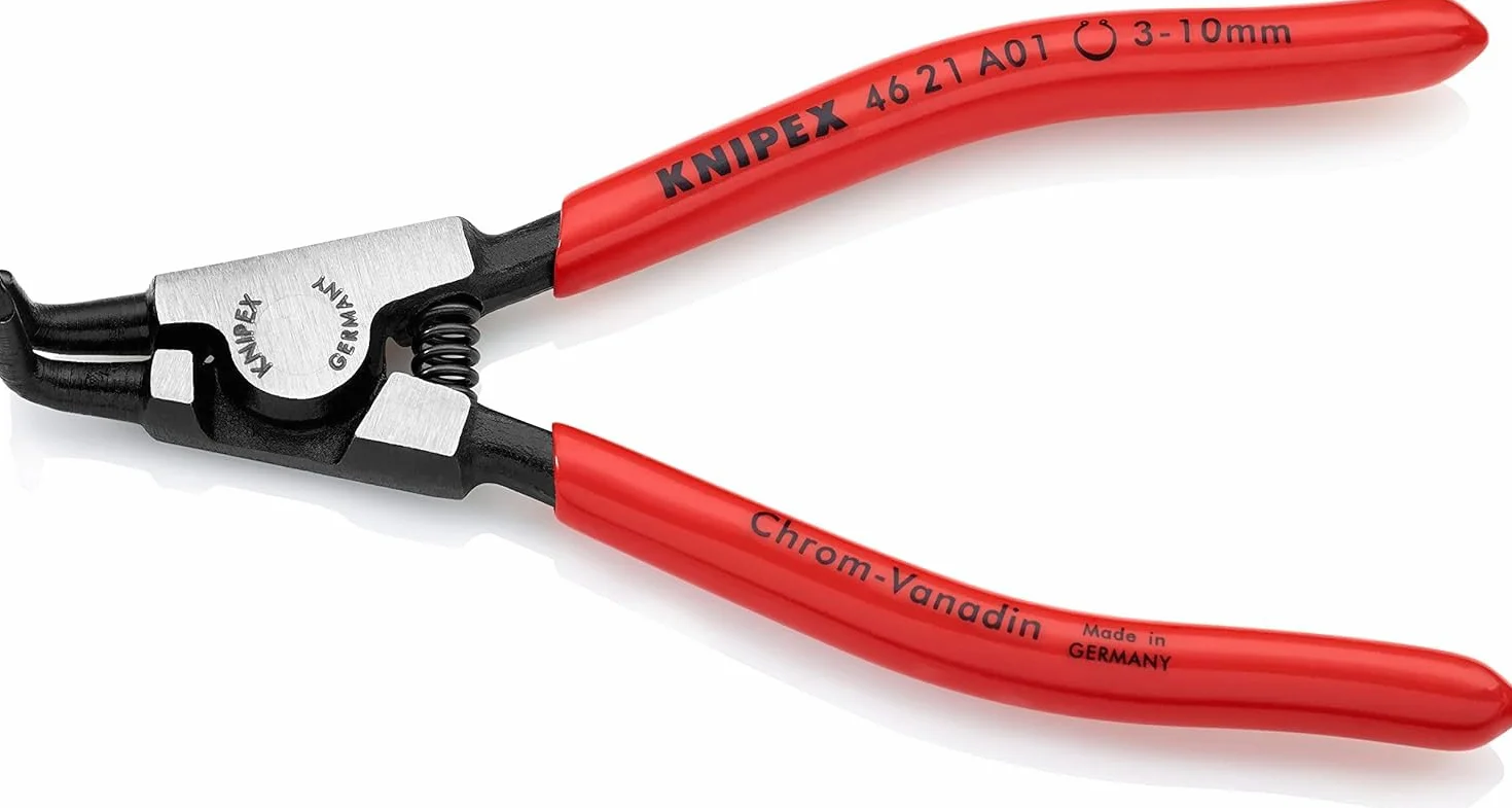 KNIPEX Pinza per anelli di sicurezza esterni su alberi 125 mm 46 21 A01
