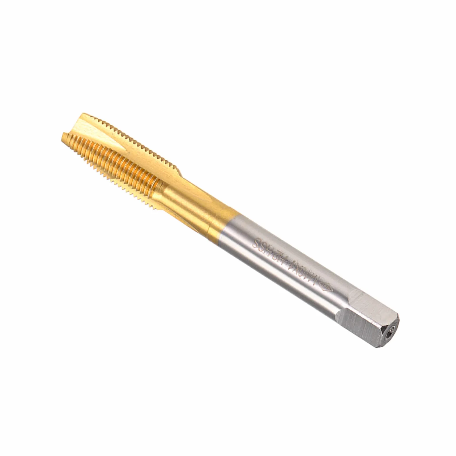 Spirale Punta Maschi M10 x 1 Filo Titanio Rivestito Acciaio 6542 Vite Fresatura Foratura Maschio Maschiatura Perforazione Macchina 1 Pezzo
