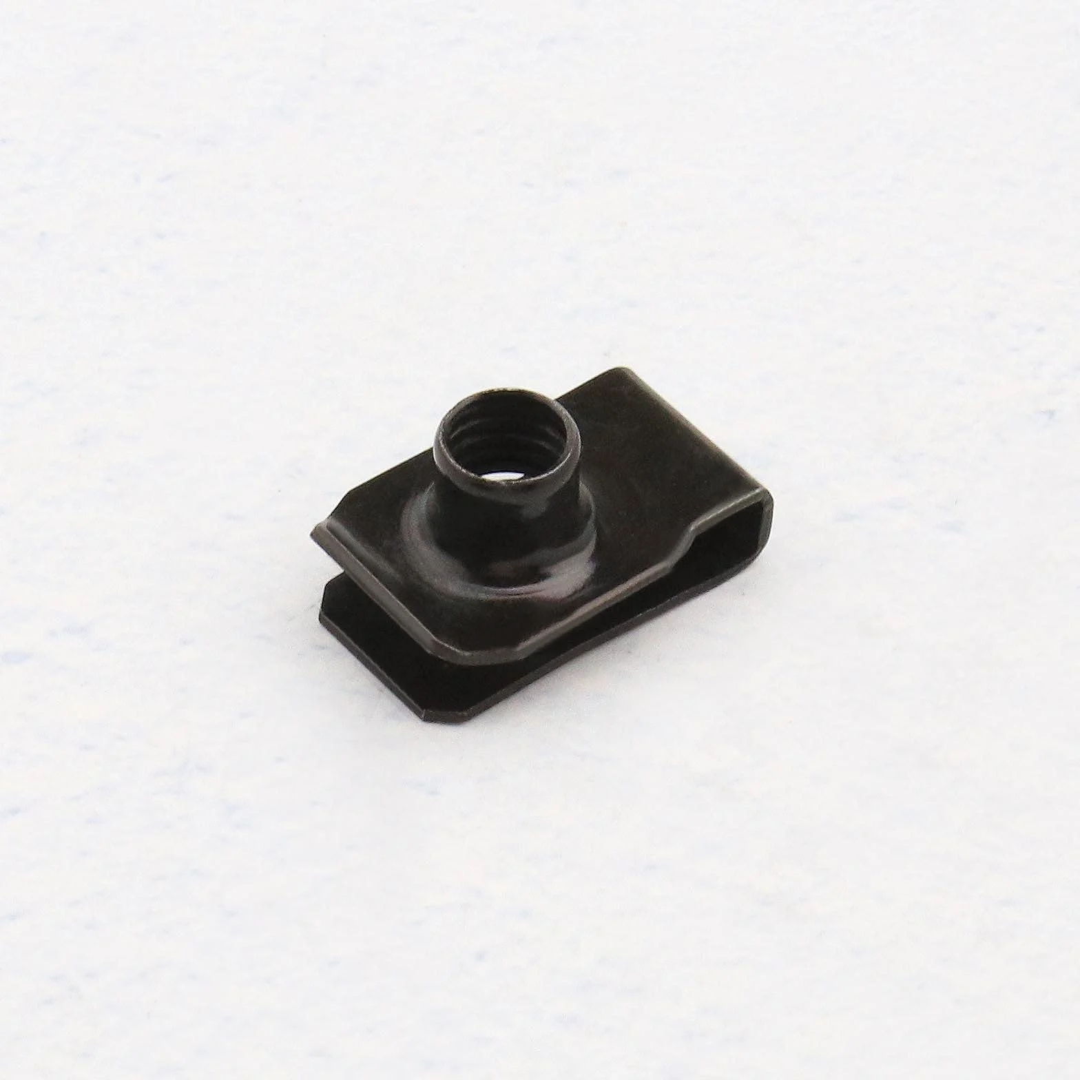 Metallo M6 M8 Lug U Dado Camino U Dadi Pannello Di Fissaggio Nero 20 Pezzi