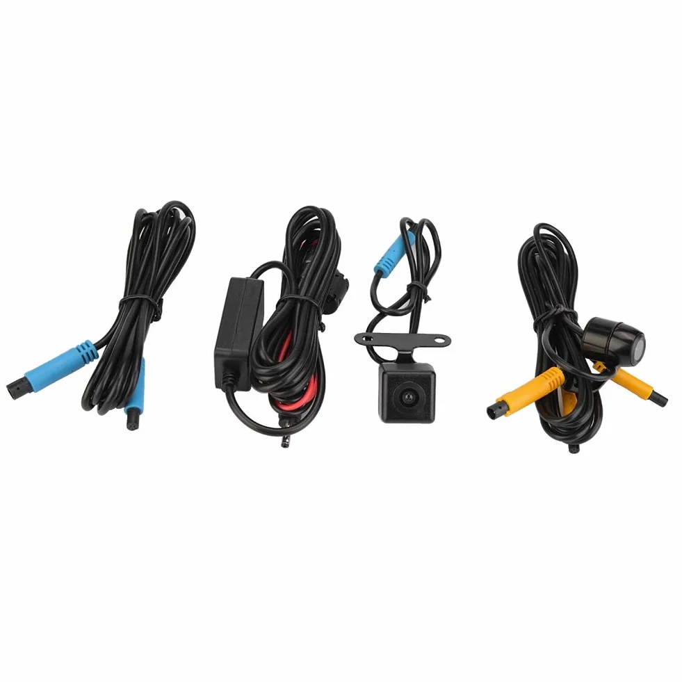 Akozon pollici HD 1080P Registratore per moto di telecamere di registrazione per motocicletta Fotocamera per soffiaggio a specchio Impermeabile 120 ° Grandangolare Dual
