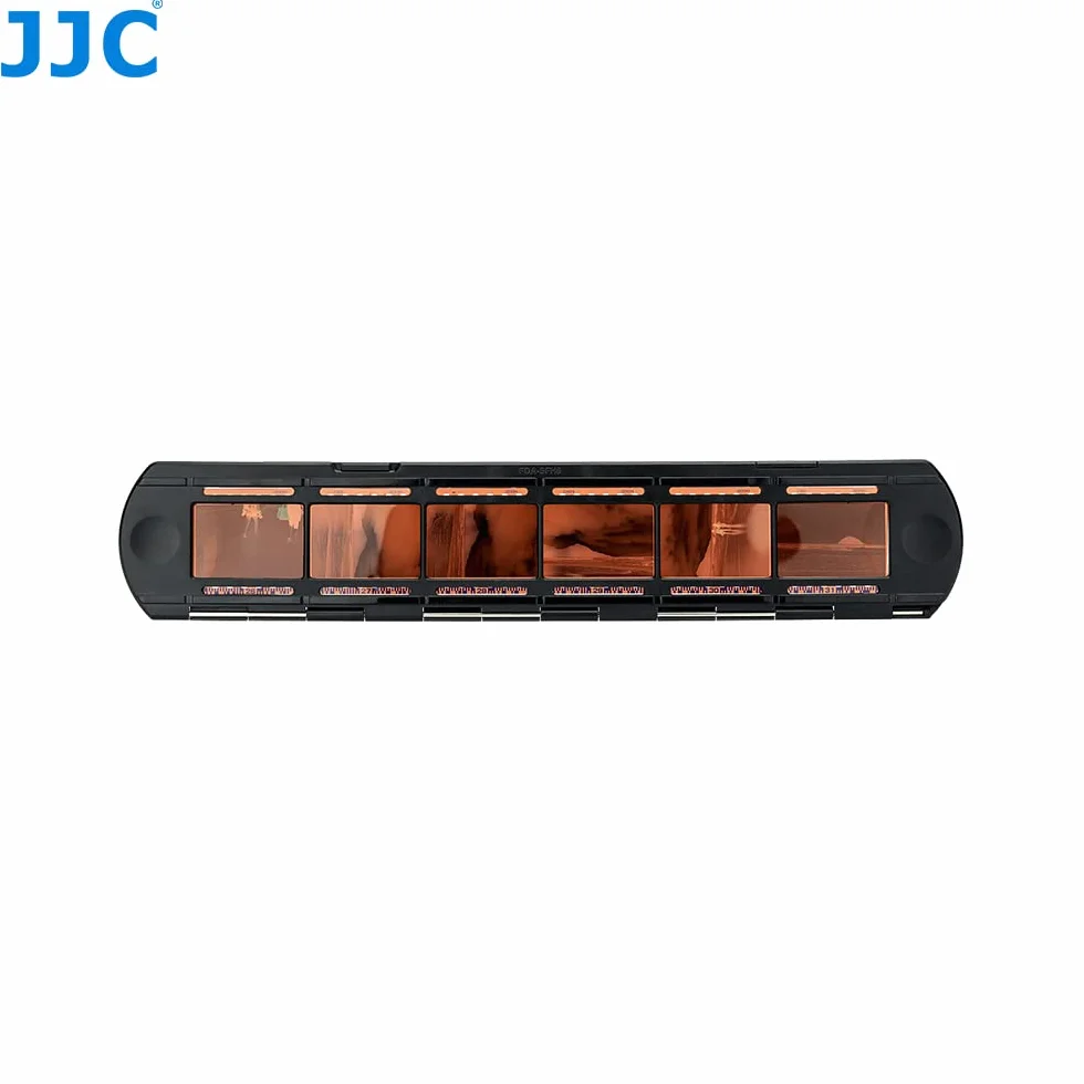 JJC Set di 6 supporti per pellicole negative da 35 mm per Nikon ES-2 Adattatore digitalizzatore e altri negativi per scansione e ripristino J-FDASFH6