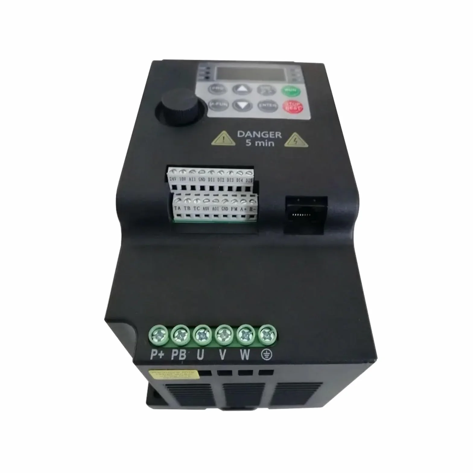 Inverter a frequenza variabile VFD 220 V 380 V 0,75/1,5/2,2/3,7/4/5,5 kW, regolatore di velocità con Controllo vettoriale(2.2KW 220V 1PH-3PH)