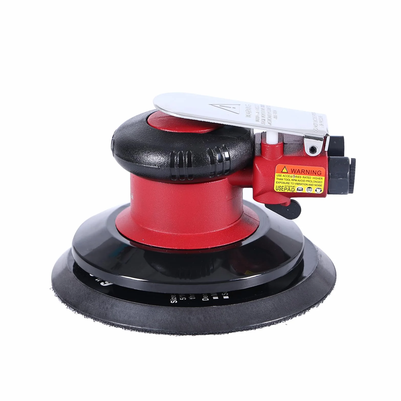 Levigatrice Orbitale Pneumatica 150mm (6"), Levigatrice ad Aria Doppia Azione Professionale, 12000 RPM, 90 PSI, Bassa Vibrazione per Carrozzeria Auto, Legno e Metallo