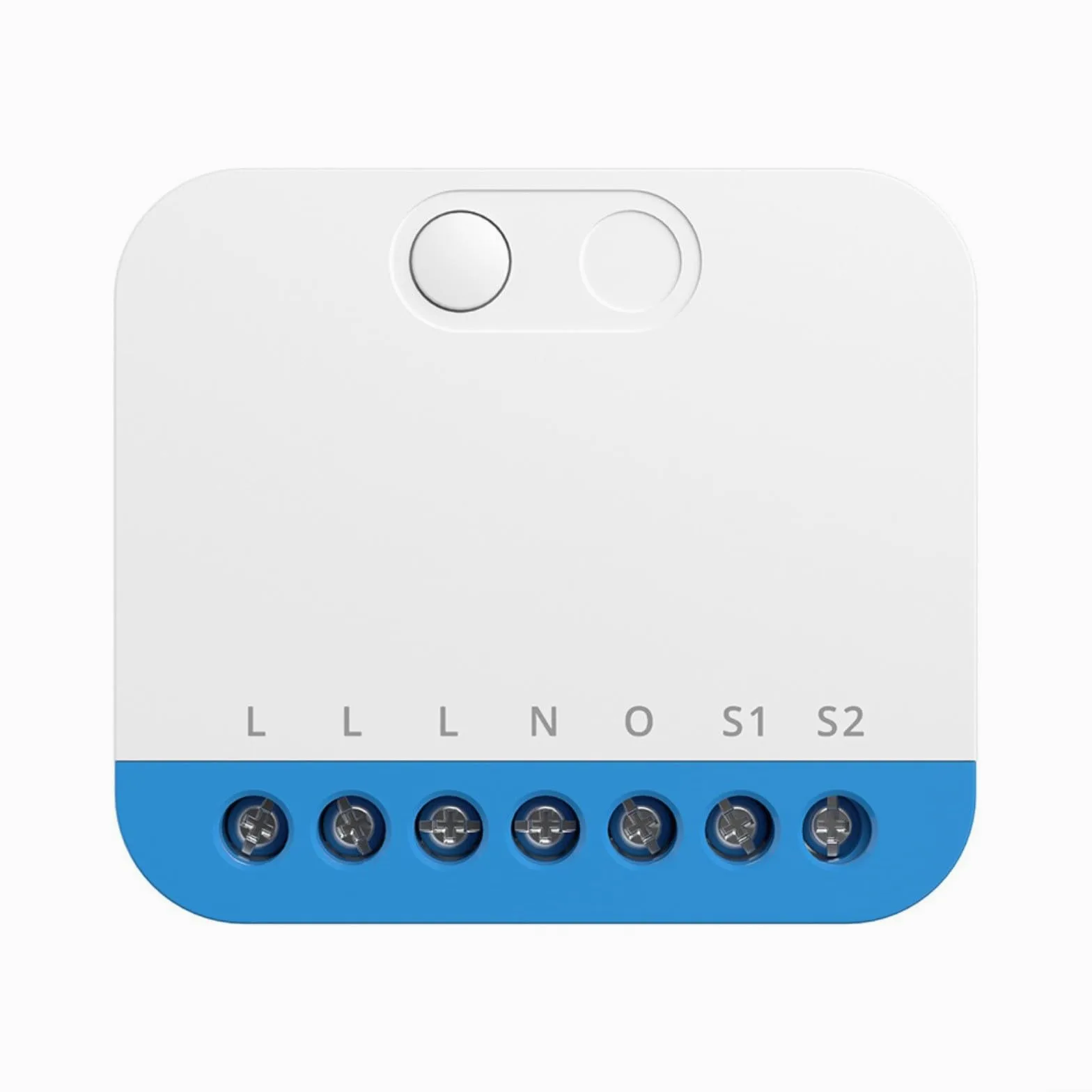Interruttore Smart Dimmer MINI-ZBDIM con misurazione dell'energia in tempo reale, protezione da surriscaldamento, telecomando per Alexa e Google Assistant, 220-240 V, 400 W, bianco
