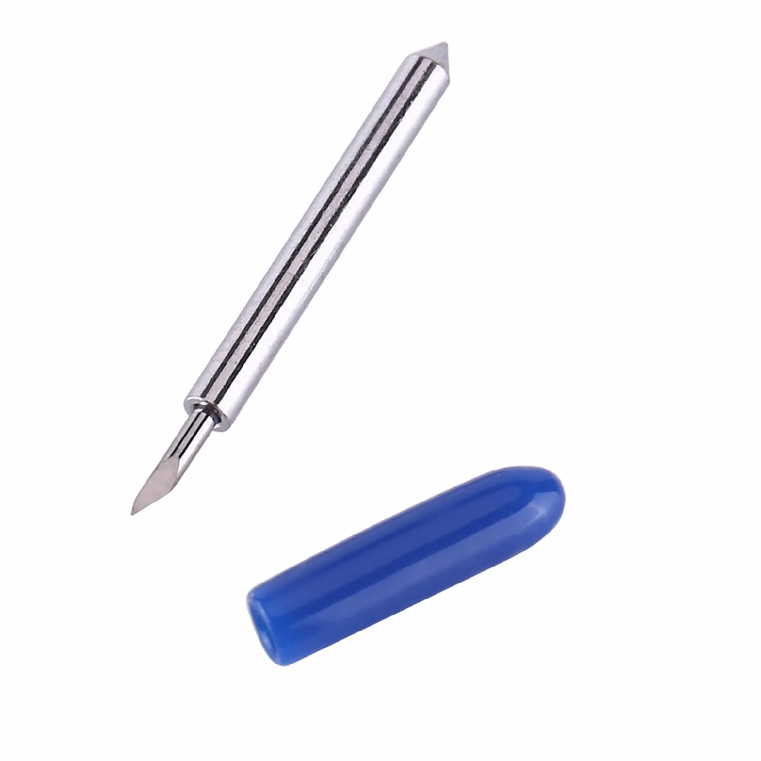 Summa Cutter Blades 15Pcs Utensile Taglio per Plotter in Acciaio Al Tungsteno 30-60 Gradi con Supporto