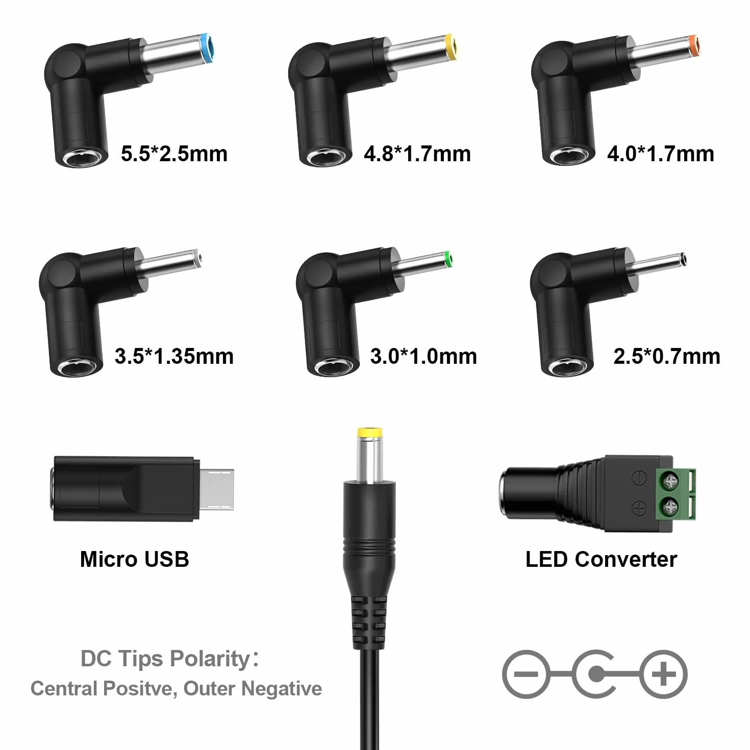 Outtag 12W Multi di tensioni caricatore universale adatto 3V 4.5V 5V 6V 7.5V 9V 12V 1A 1000mA per elettrodomestici LCD Wi-Fi Router Bluetooth altoparlante USB Caricabatterie Cellulari Smartphone
