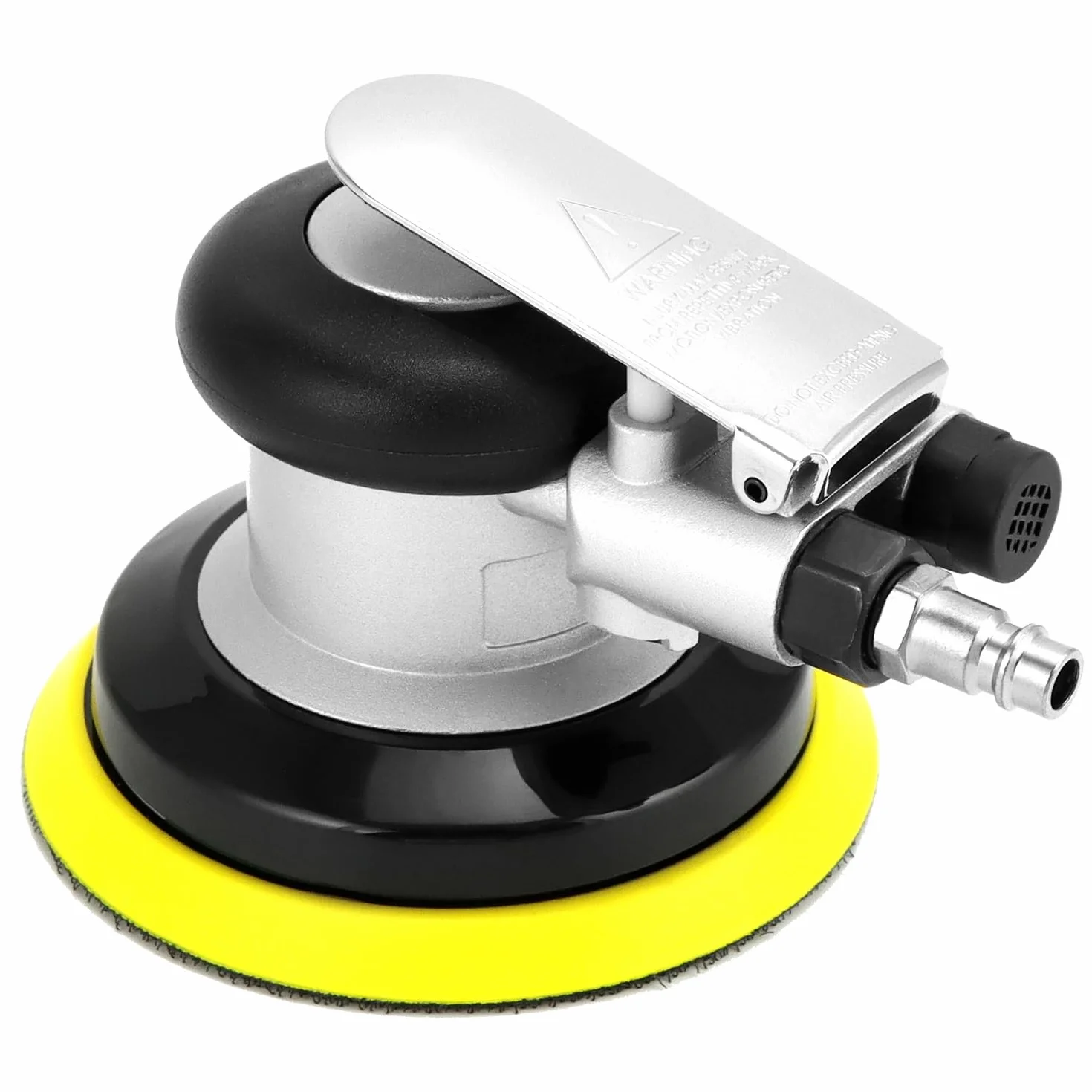 Levigatrice eccentrica ad aria compressa QWORK® 125 mm 12000 giri/min - lucidatrice pneumatica ad alte prestazioni per lucidare, levigare e levigare automobili