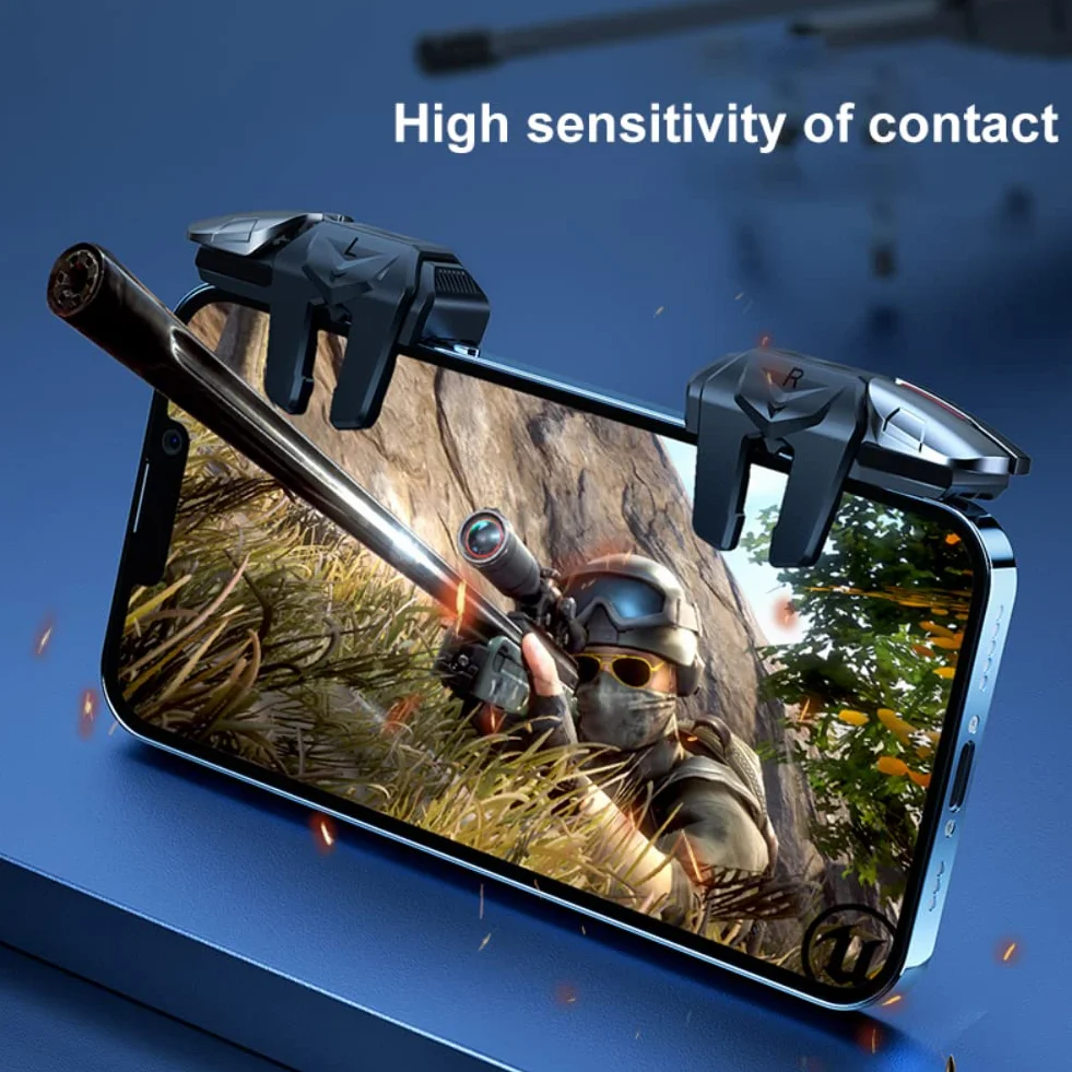 DollaTek Gioco mobile Trigger per telefono Gaming Controller Lega Gamepad Joystick Obiettivo L1R1 Tasto
