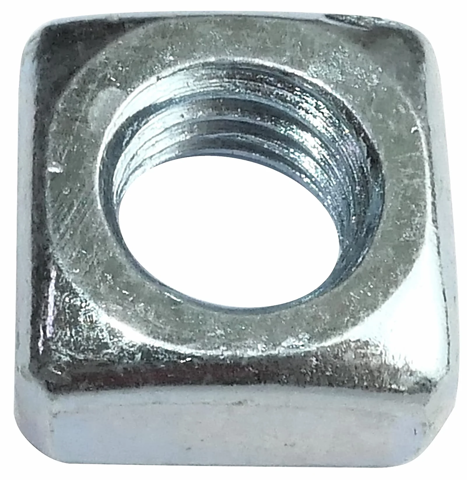 AERZETIX Set di 50 dadi quadrati M8 smussati 13.0x6.0mm in acciaio al carbonio