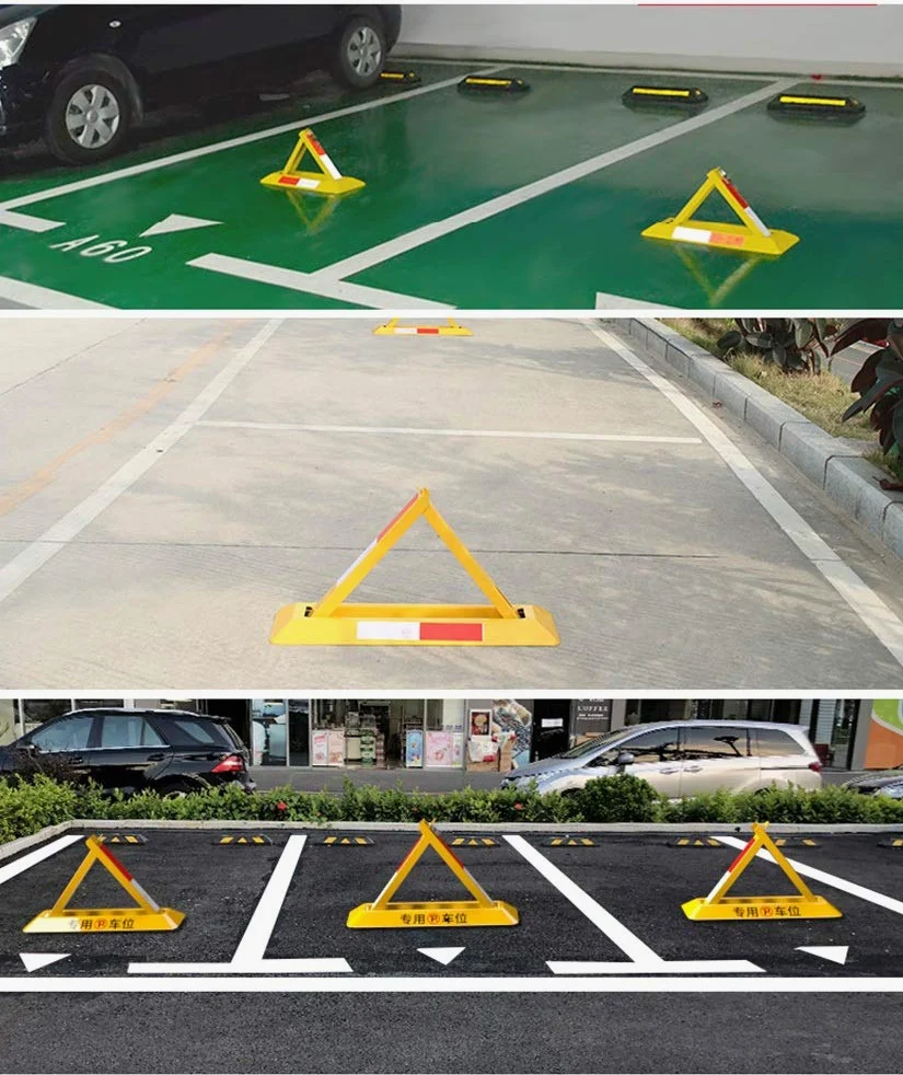 Barriera per vialetto, protezione per parcheggio, blocco per parcheggio facile da installare, proteggi il tuo posto auto