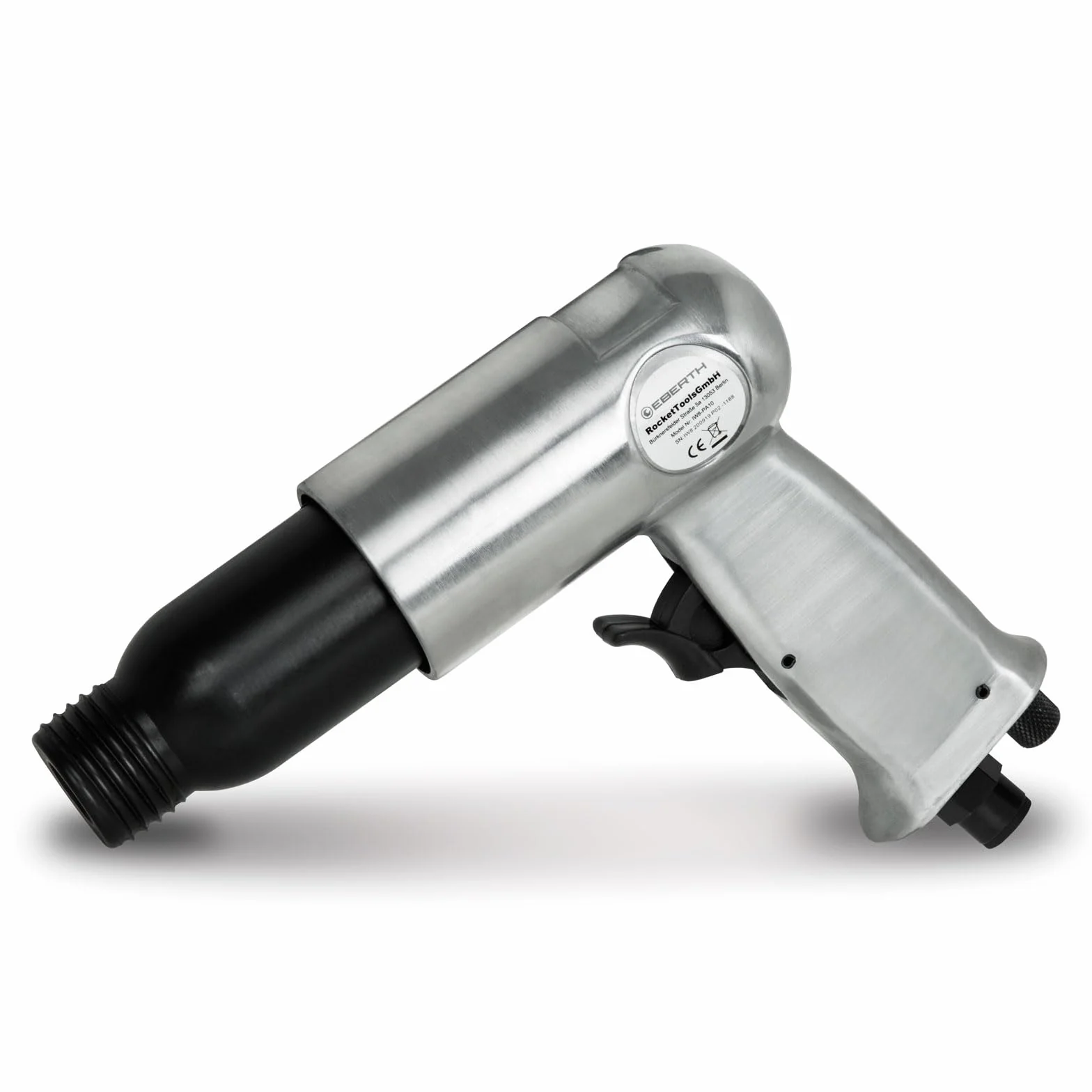 EBERTH Scalpello pneumatico Martello pneumatico 175 mm 4500 colpi/min set 10 pezzi 1/4 pollice