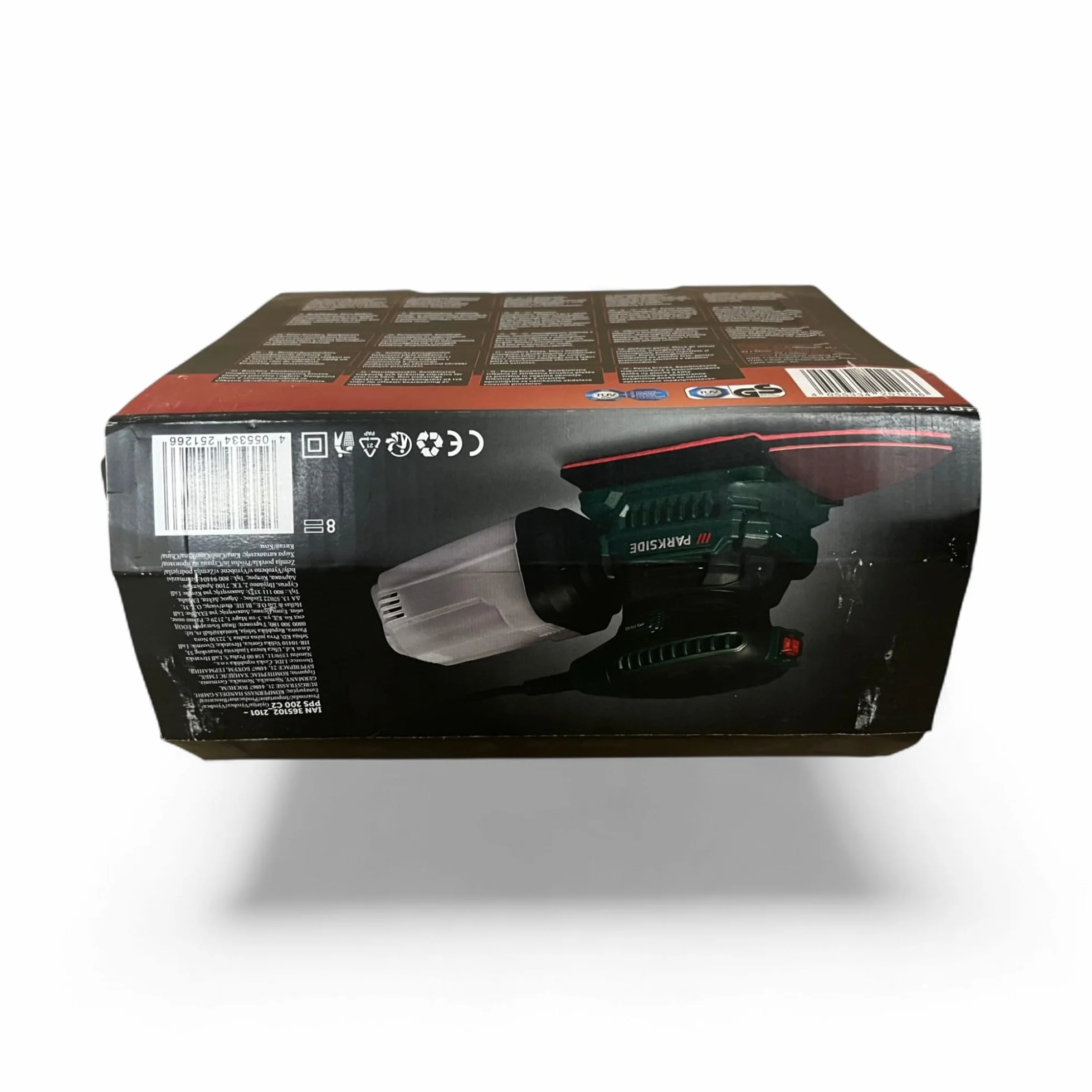 Levigatrice triangolare orbitale 2 in 1 200 W Dischi abrasivi Delta per legno