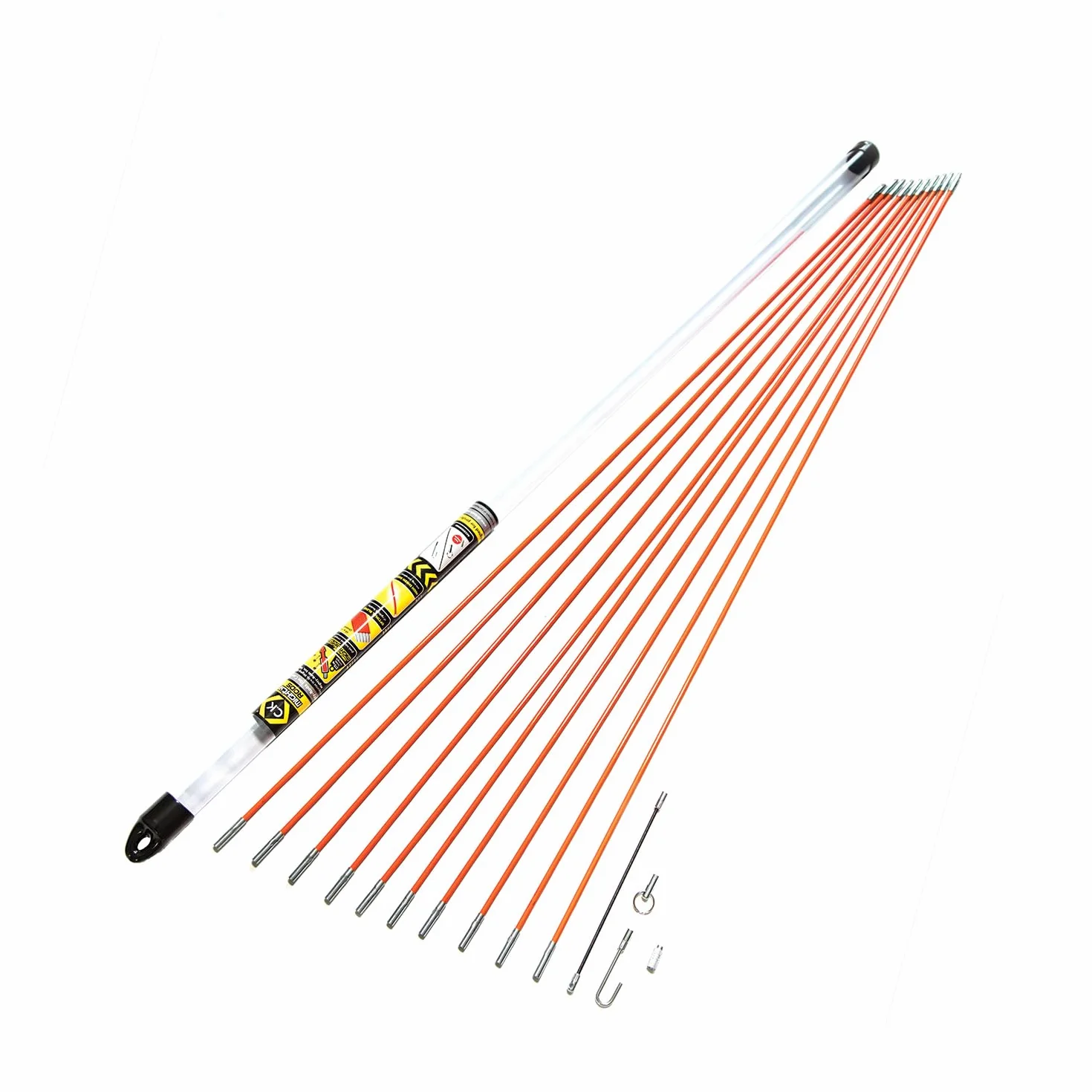 C.K T5410 Asta potente, set aste tiracavi 10 m