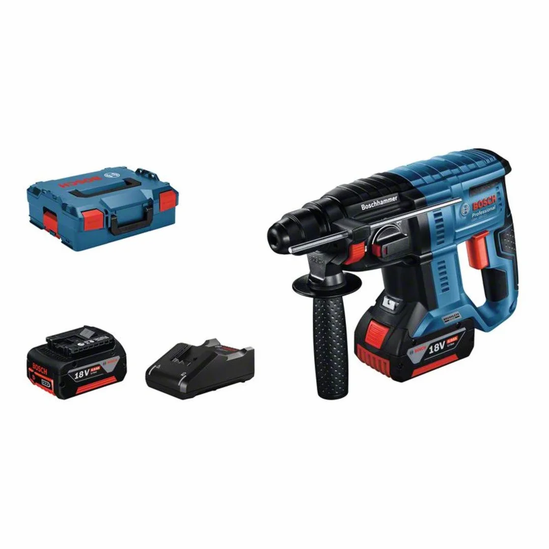 Bosch Professional Gbh 18V-21 Martello Perforatore a Batteria 18V 2 J L-Boxx