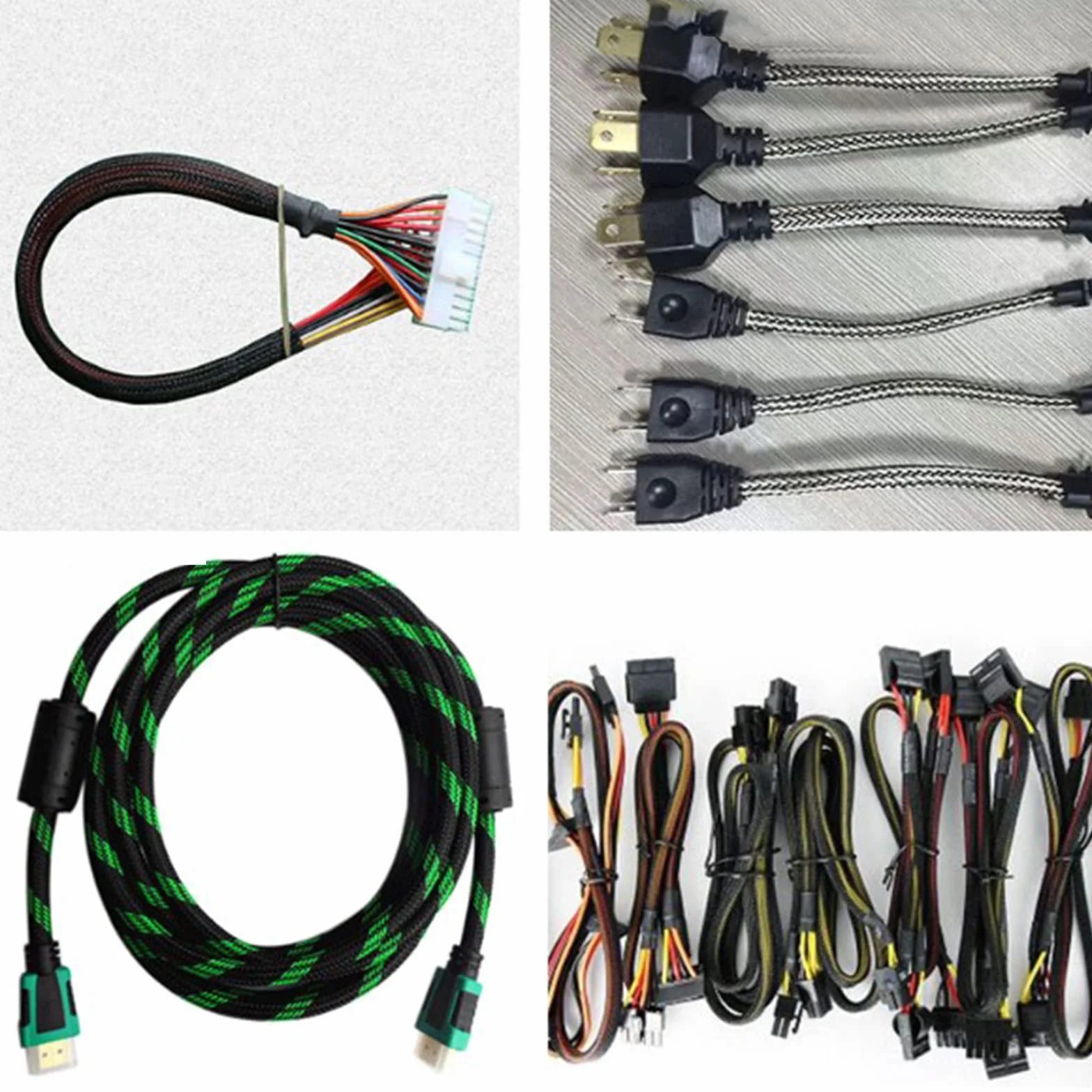Othmro Copertura flessibile e espandibile intrecciata in PET, 100 m, 6 mm di larghezza, copertura per tessitura di fili e organizer, protegge TV, audio, cavi PC da animali domestici, Rosso, 1 pezzo