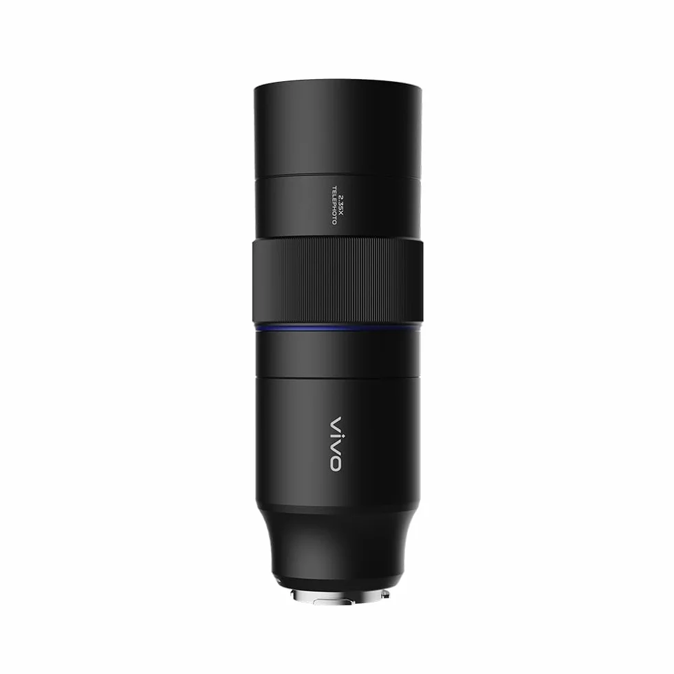 vivo ZEISS 2.35x Telephoto Extender – Cattura soggetti lontani con chiarezza straordinaria, design Kepler, lenti ultra nitide e prestazioni professionali fino a 5400 mm