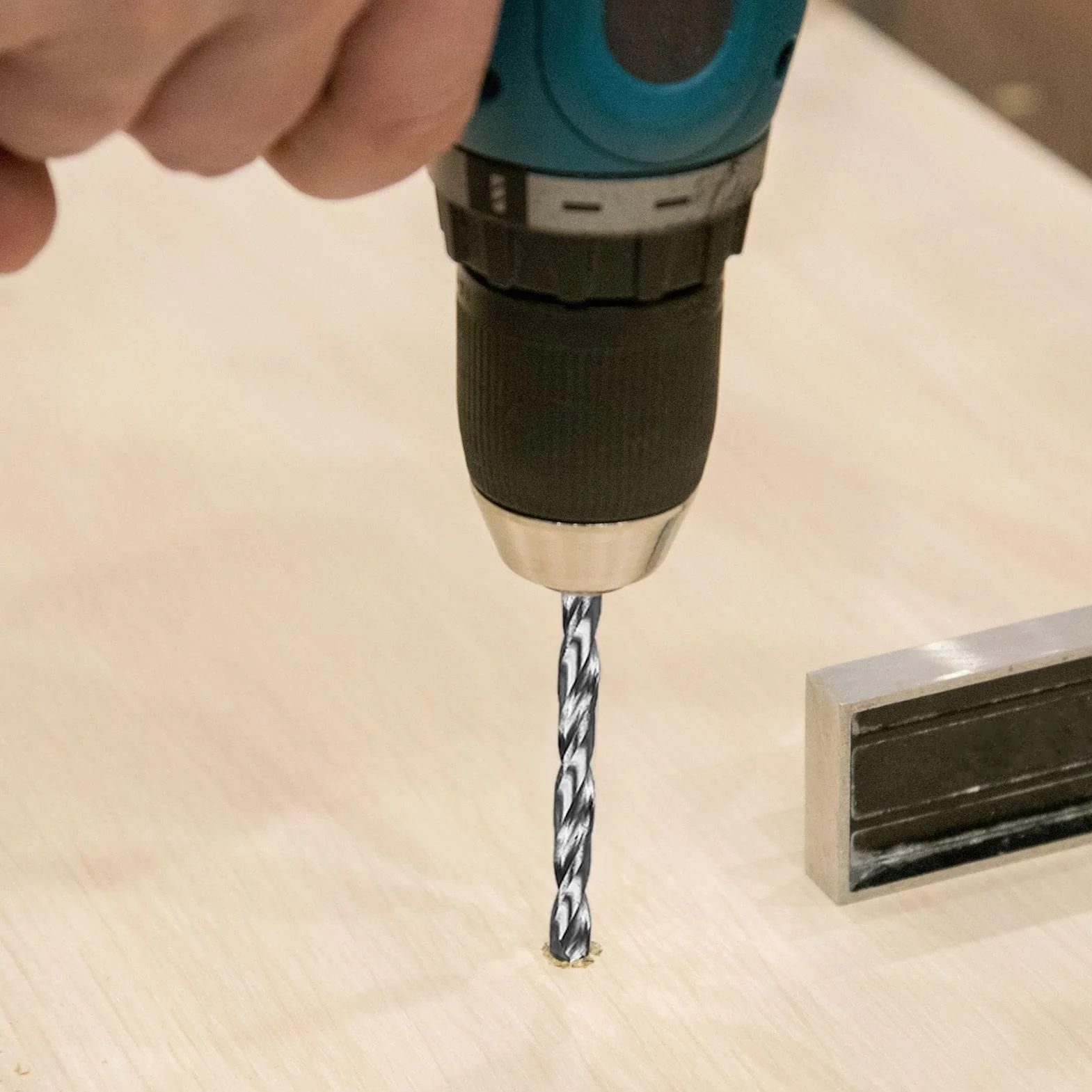 Set 10 punte elicoidali acciaio rapido M35 cobalto 5% diametro 3 mm per metallo legno acciaio inox