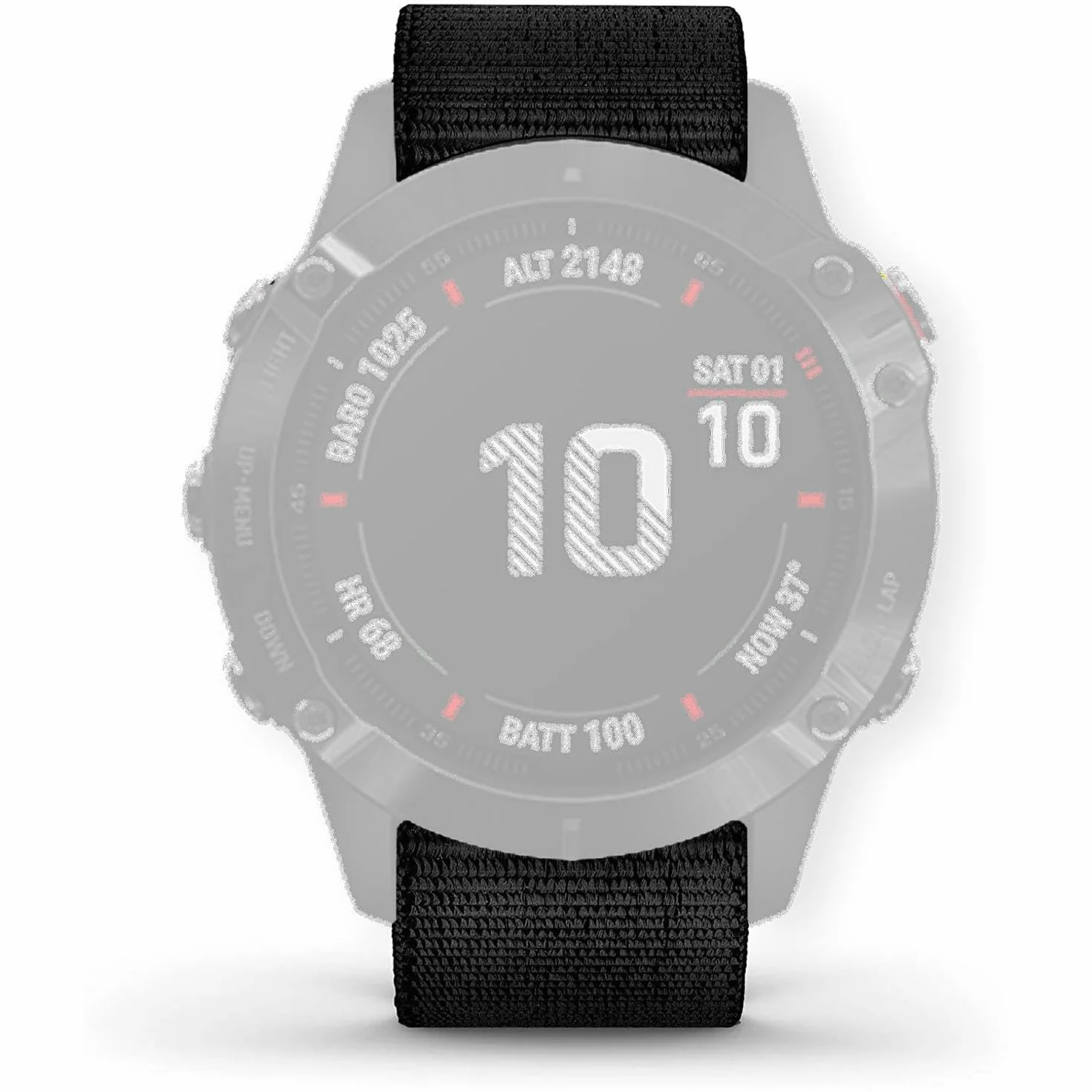 YOOSIDE Cinturino orologio in nylon con gancio e anello per Fenix 6 / Fenix 5, 22mm Polsino sportivo ultraleggero ad asciugatura rapida per Garmin Fenix 6 Pro/Sapphire,Instinct,Fenix 5 Plus