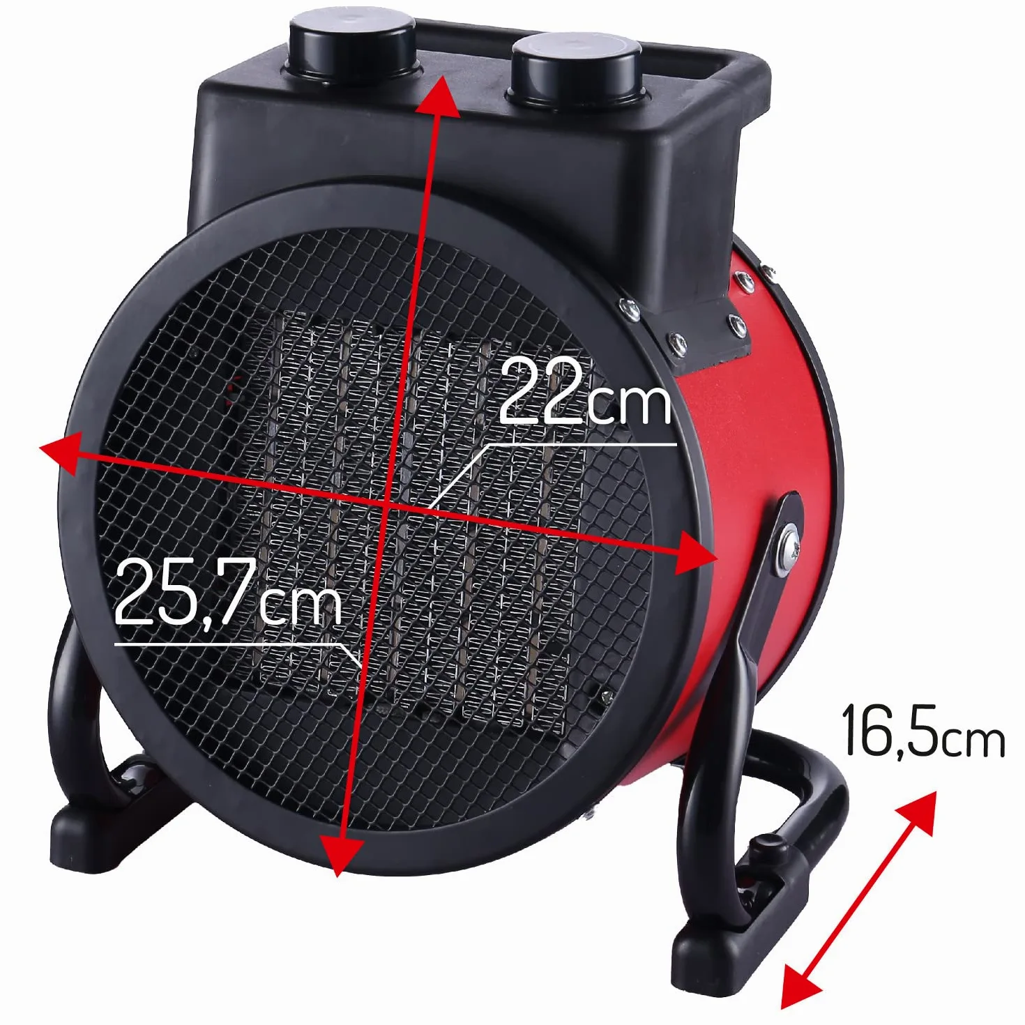 Camry CR 7743 Riscaldamento extra 2400W