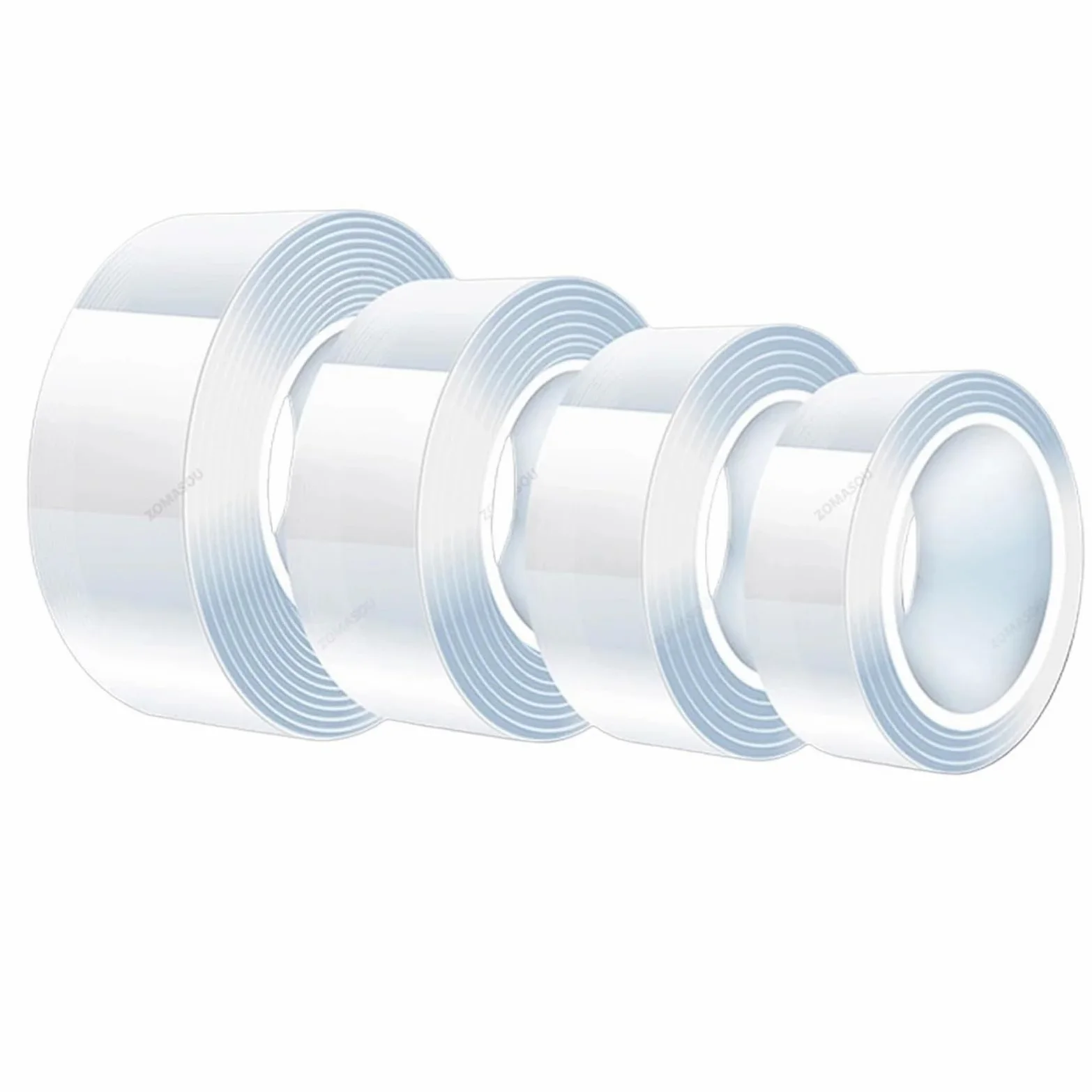 Shockproof Foam Sticky Tape Nano nastro biadesivo resistente | Adesivo extra impermeabile trasparente antiscivolo for cucina bagno(5m,1MM_30MM)