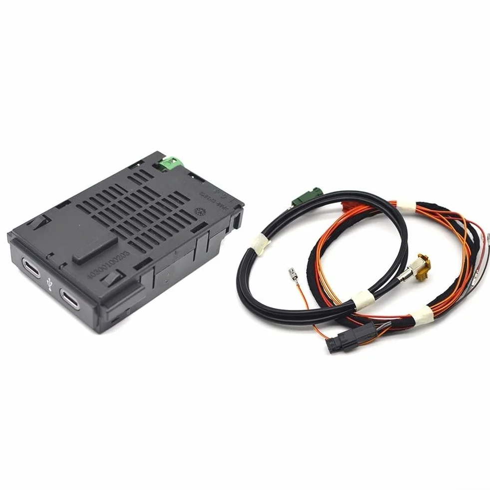 1pcs Doppia Porta di Ricarica USB, Per Jetta, Per ID.6, Per T-Cross Per T-Roc 2GD035736
