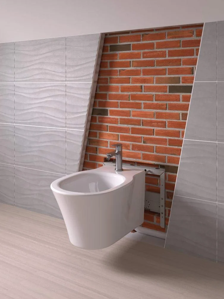 Ideal Standard PROSYS Moduli per muratura bidet sospesi, Grigio/Neutro