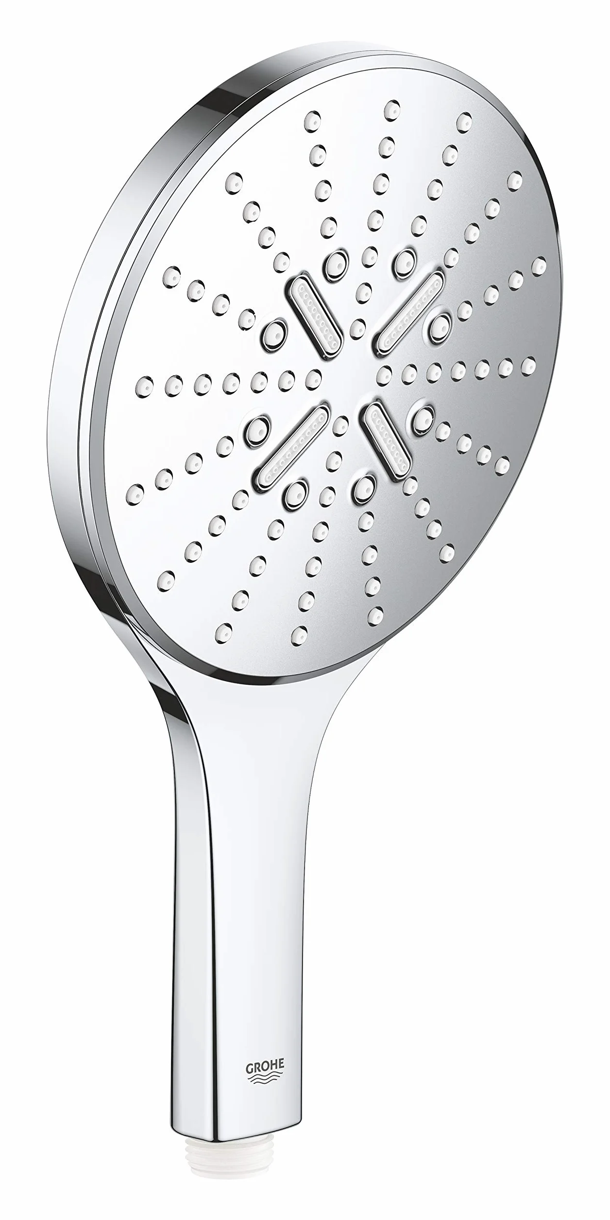 Grohe Rainshower 150 SmartActive Soffione Doccia a 3 Getti, Cromo Rotondo, 150 mm
